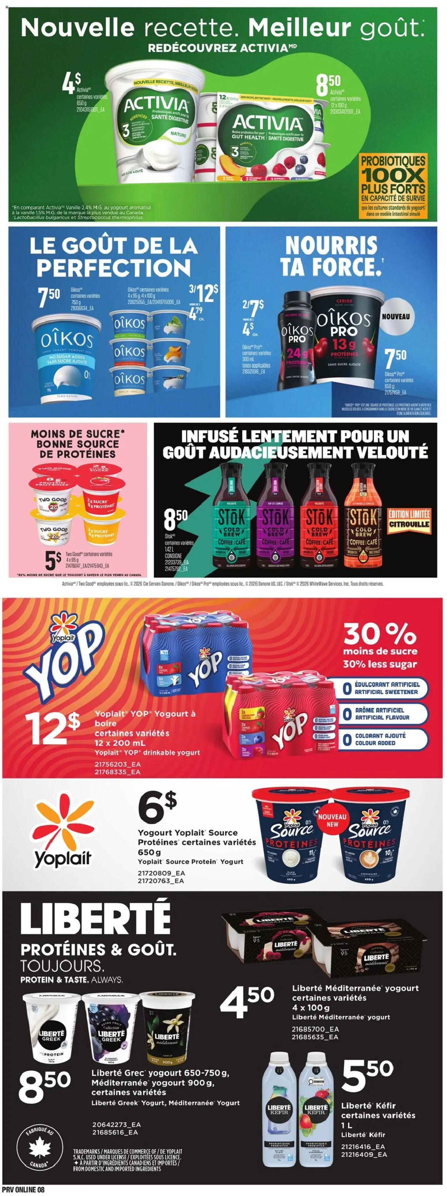 Provigo weekly flyer / circulaire Flyer in Canada