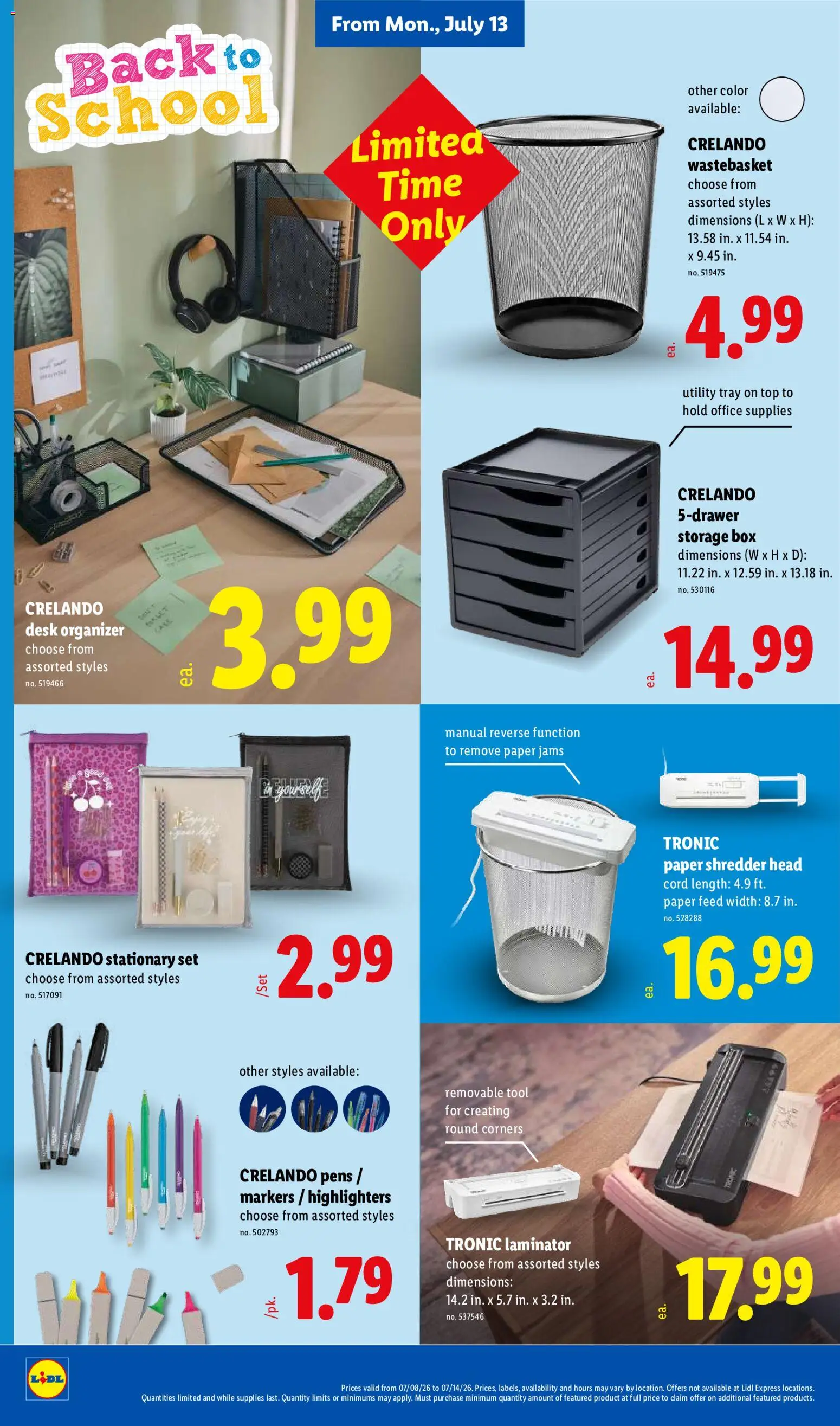 Exclusive Sneak Peek: Lidl Weekly Ad Starting 07/08/2026! Shop Smarter! | United States