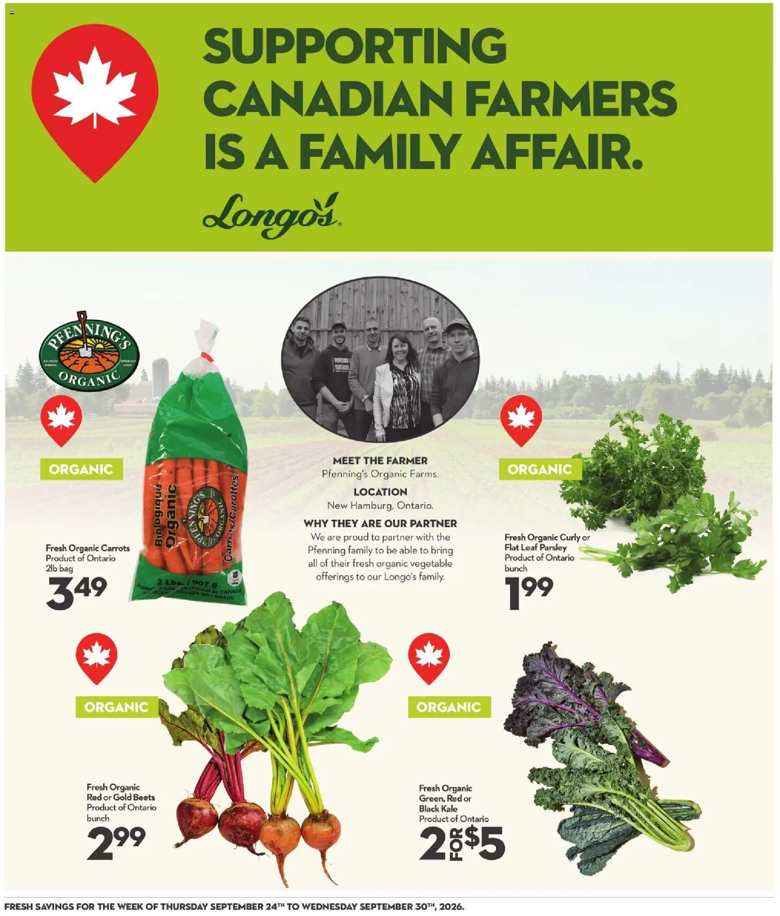 Longo`s weekly flyer / circulaire Flyer in Canada