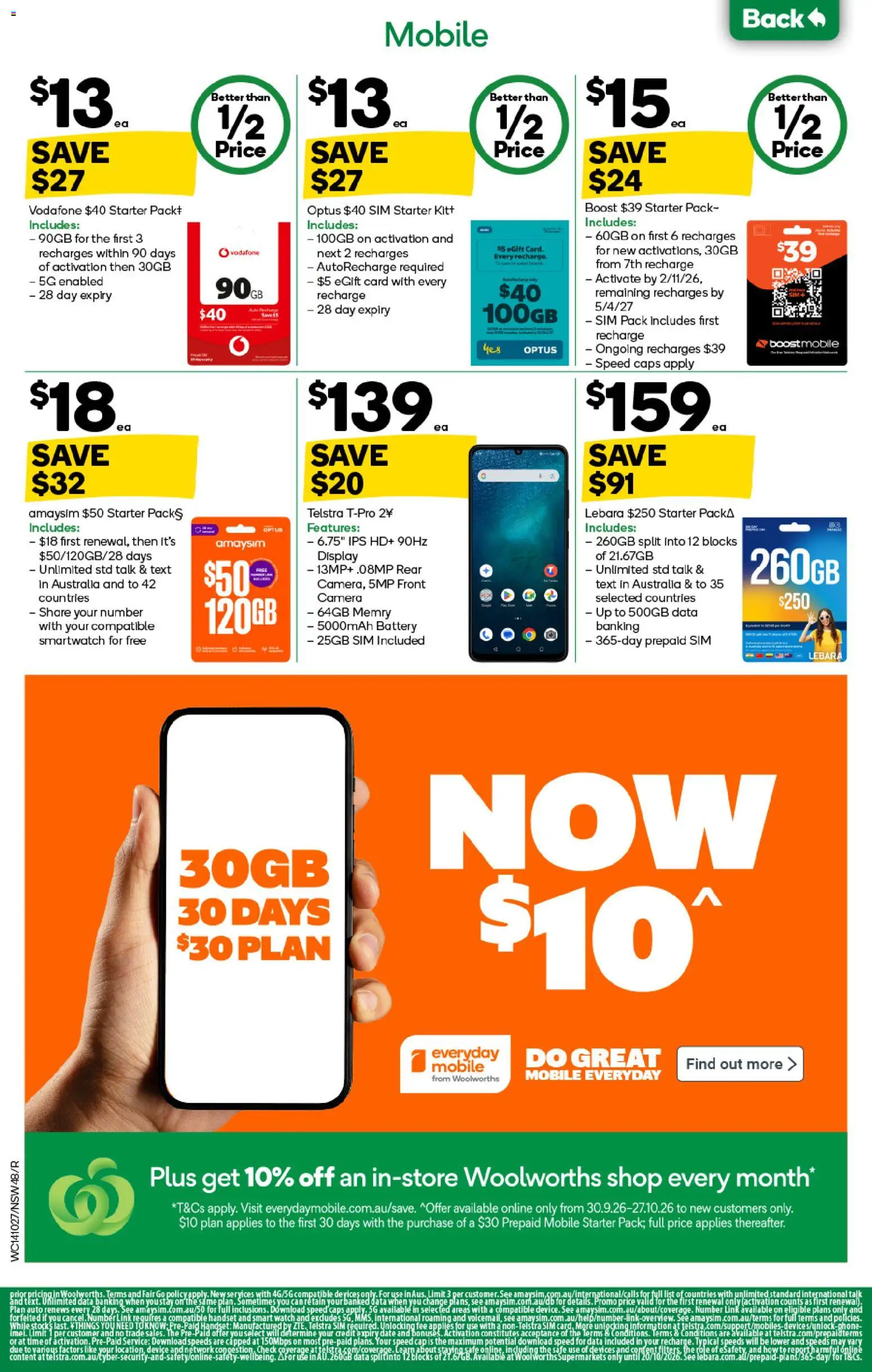 Woolworths catalogue Catalogue in Australia