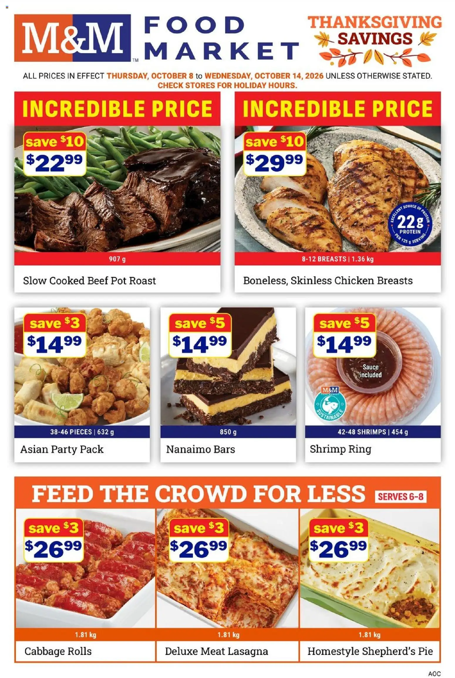 M&M Food Market weekly flyer / circulaire Flyer in Canada
