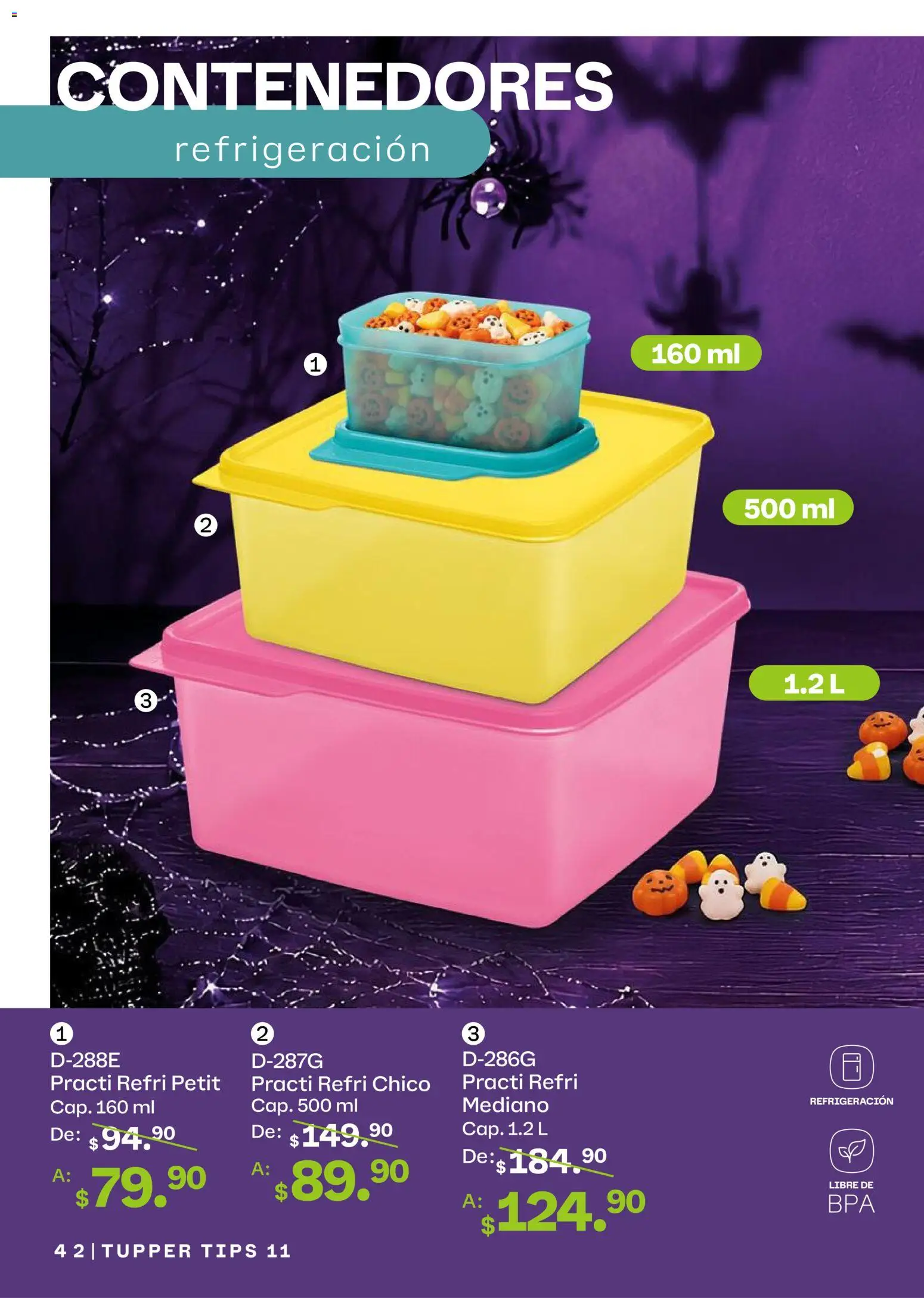 Tupperware catálogo Folleto in México
