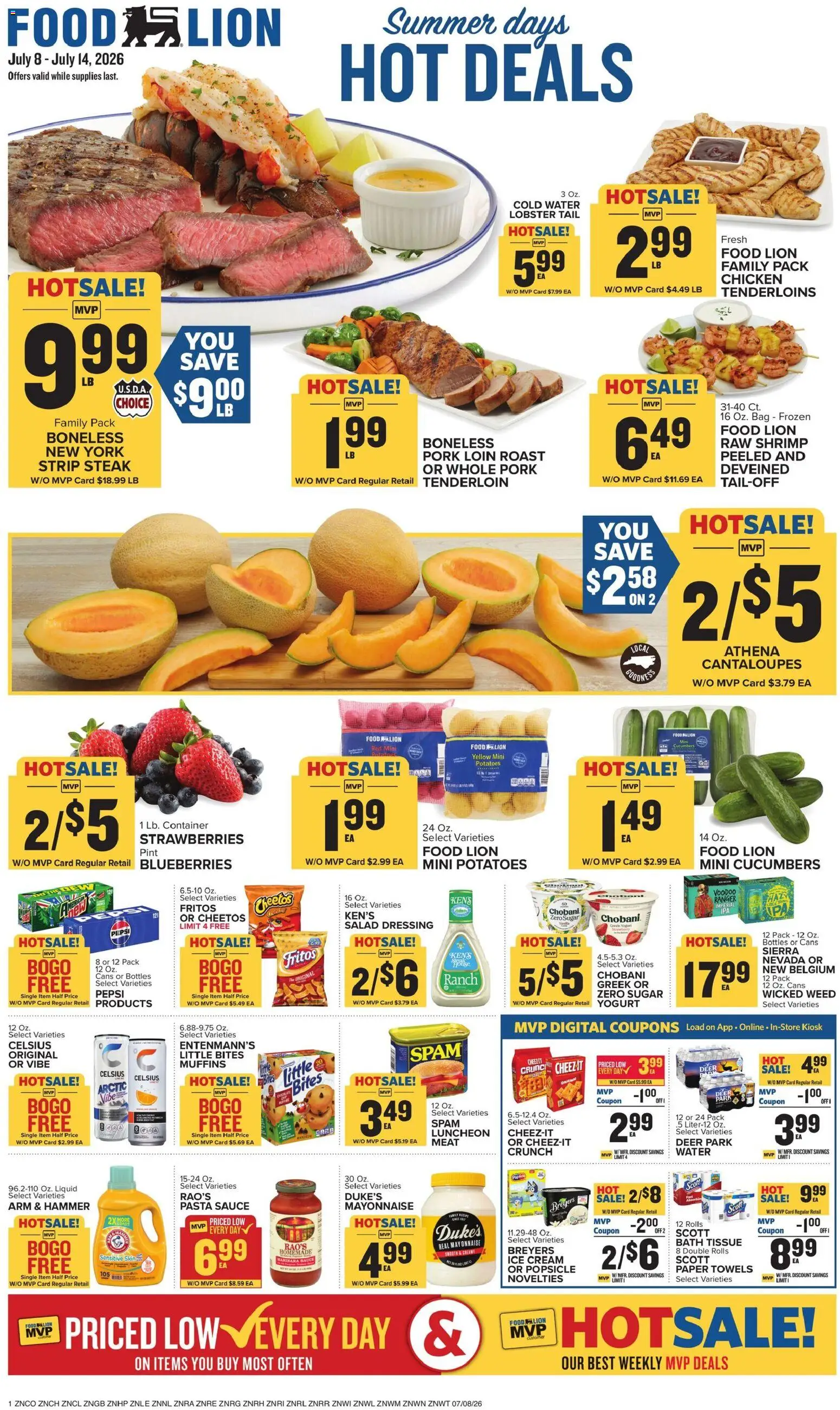 The new Food Lion flyer is now online. See all July offers on your mobile and save! | United States