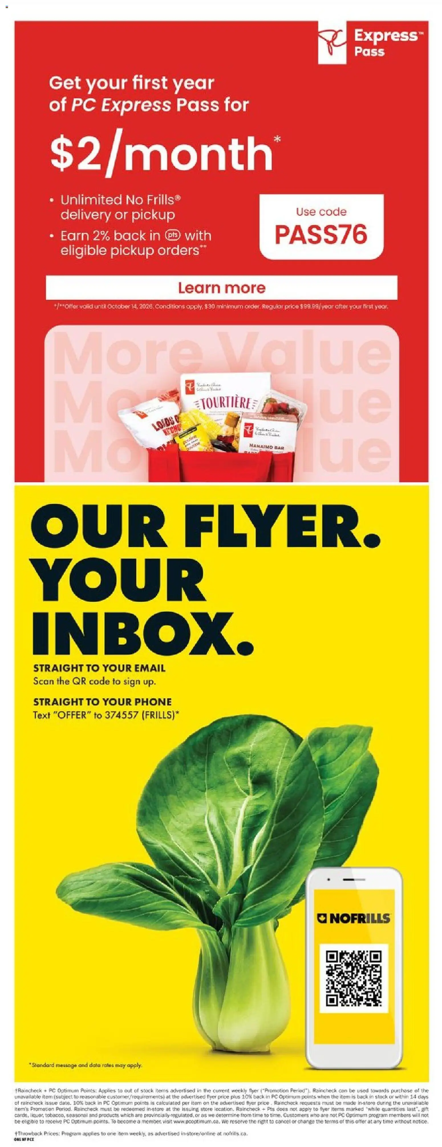 No Frills weekly flyer / circulaire Flyer in Canada