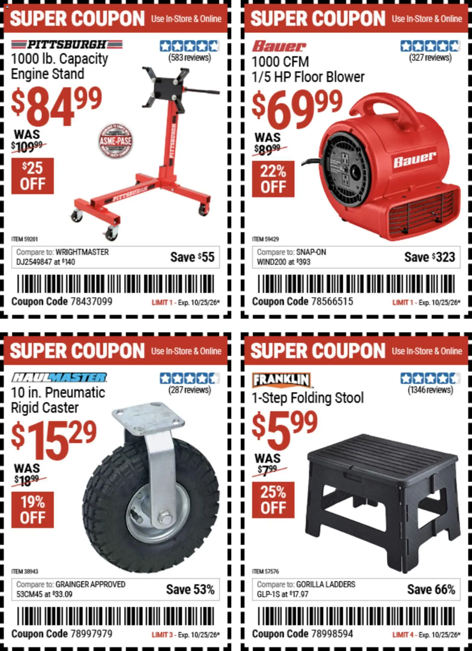 Harbor Freight Weekly Ad Weekly Ad in United States