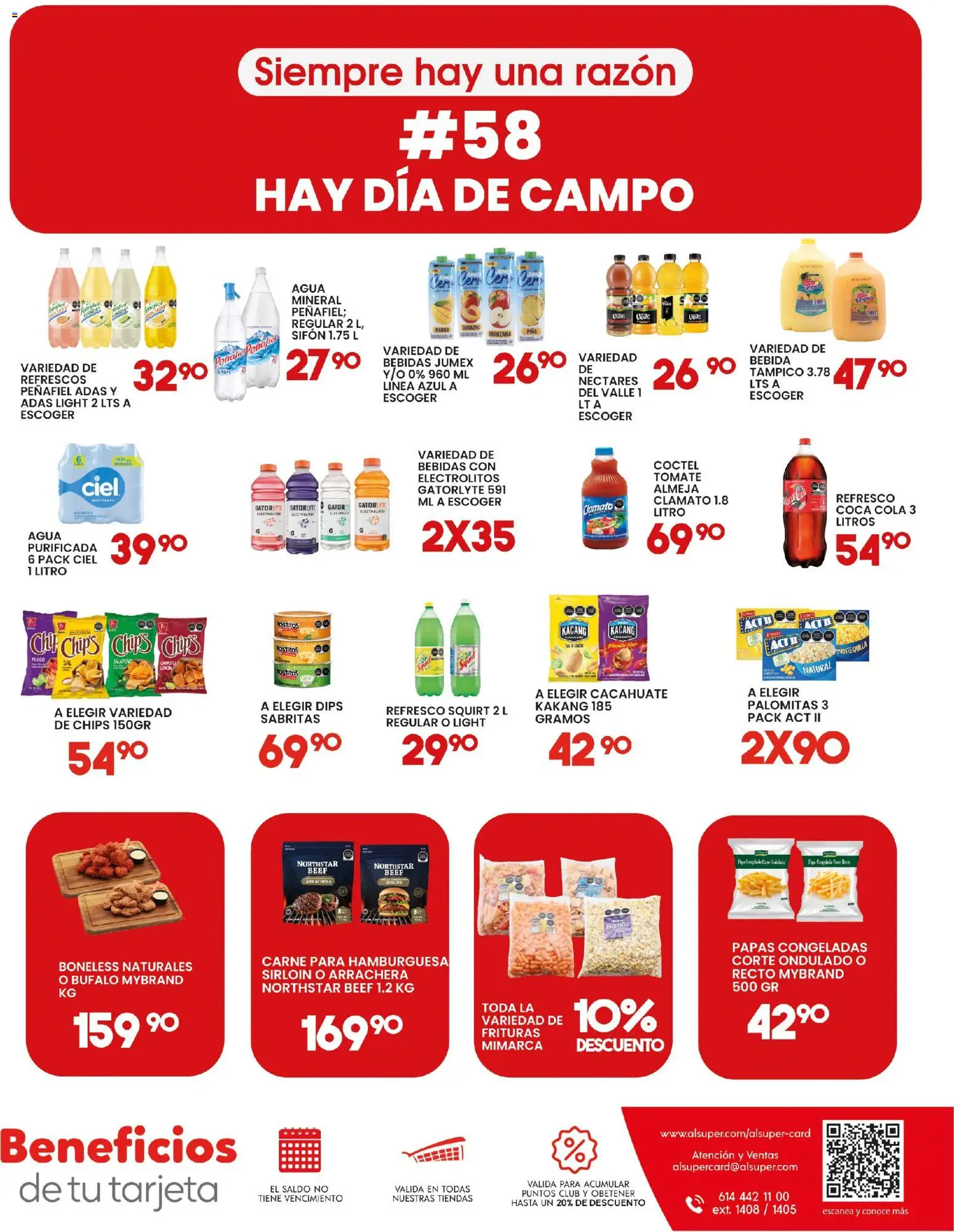 Alsuper folleto Folleto in México