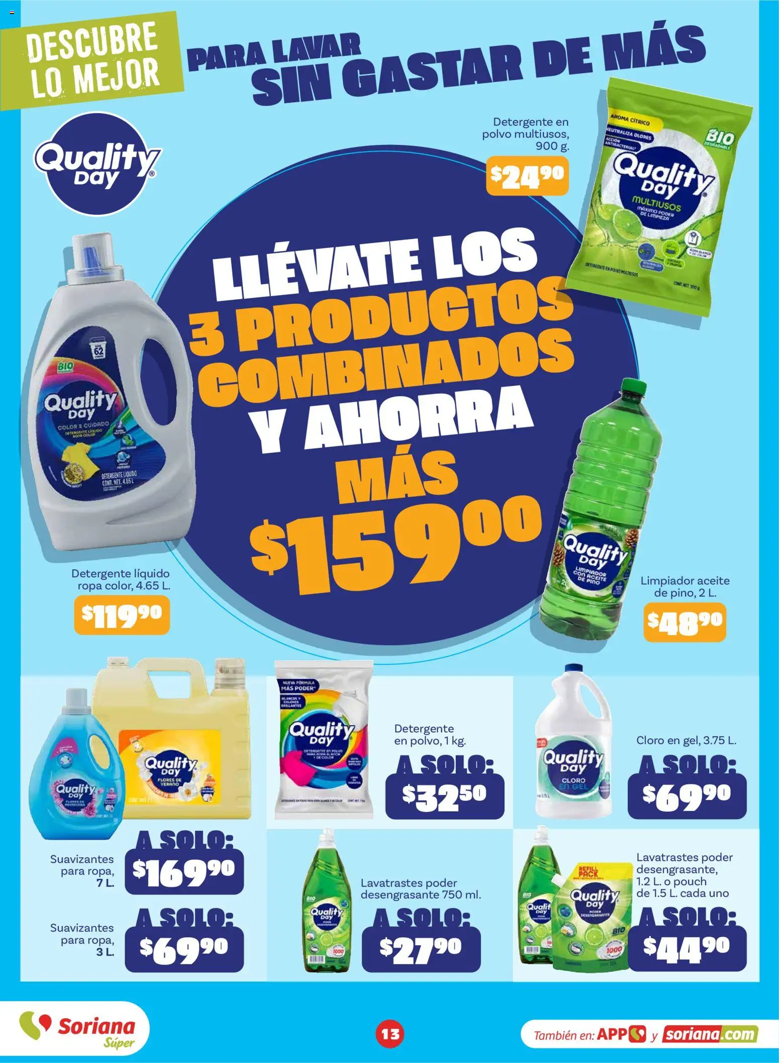 Soriana Descubre lo mejor al mejor precio Súper Nacional Folleto in México