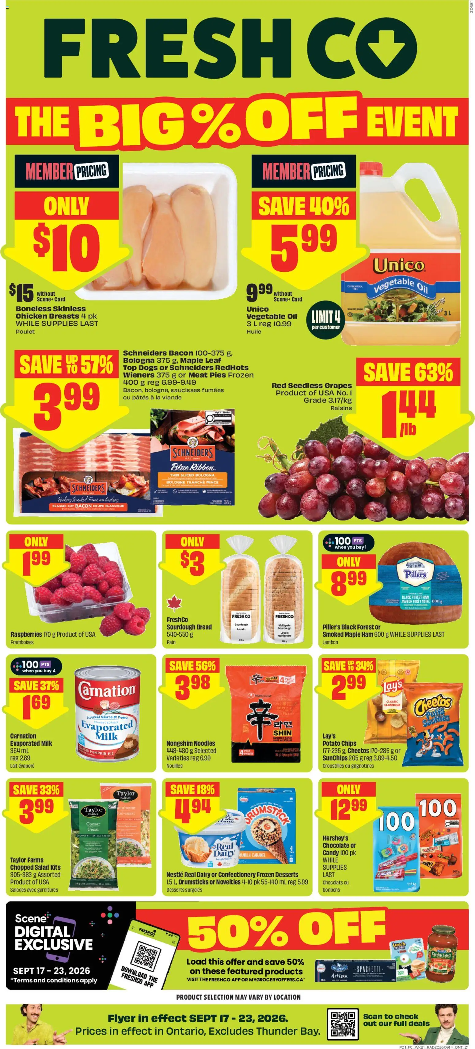 FreshCo weekly flyer / circulaire Flyer in Canada