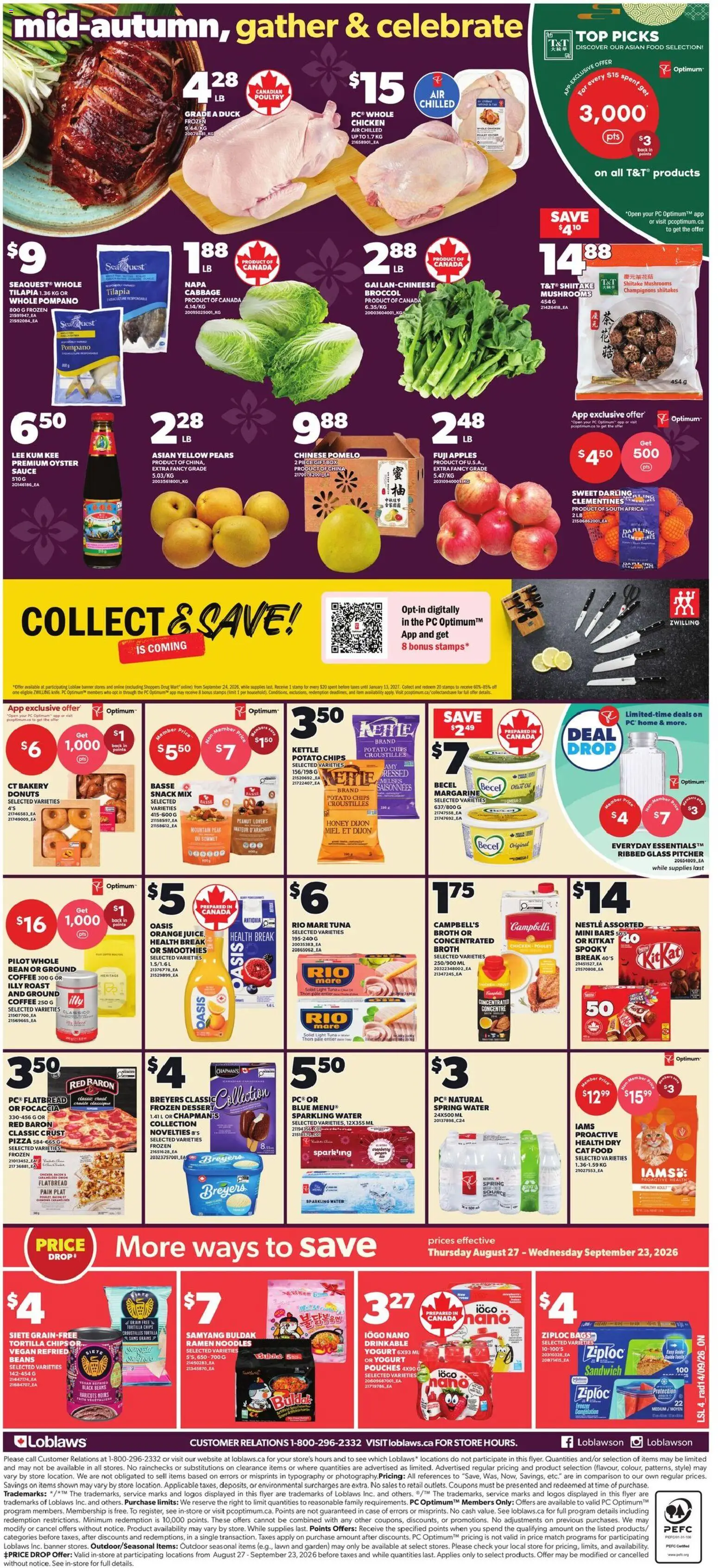 Loblaws weekly flyer / circulaire Flyer in Canada