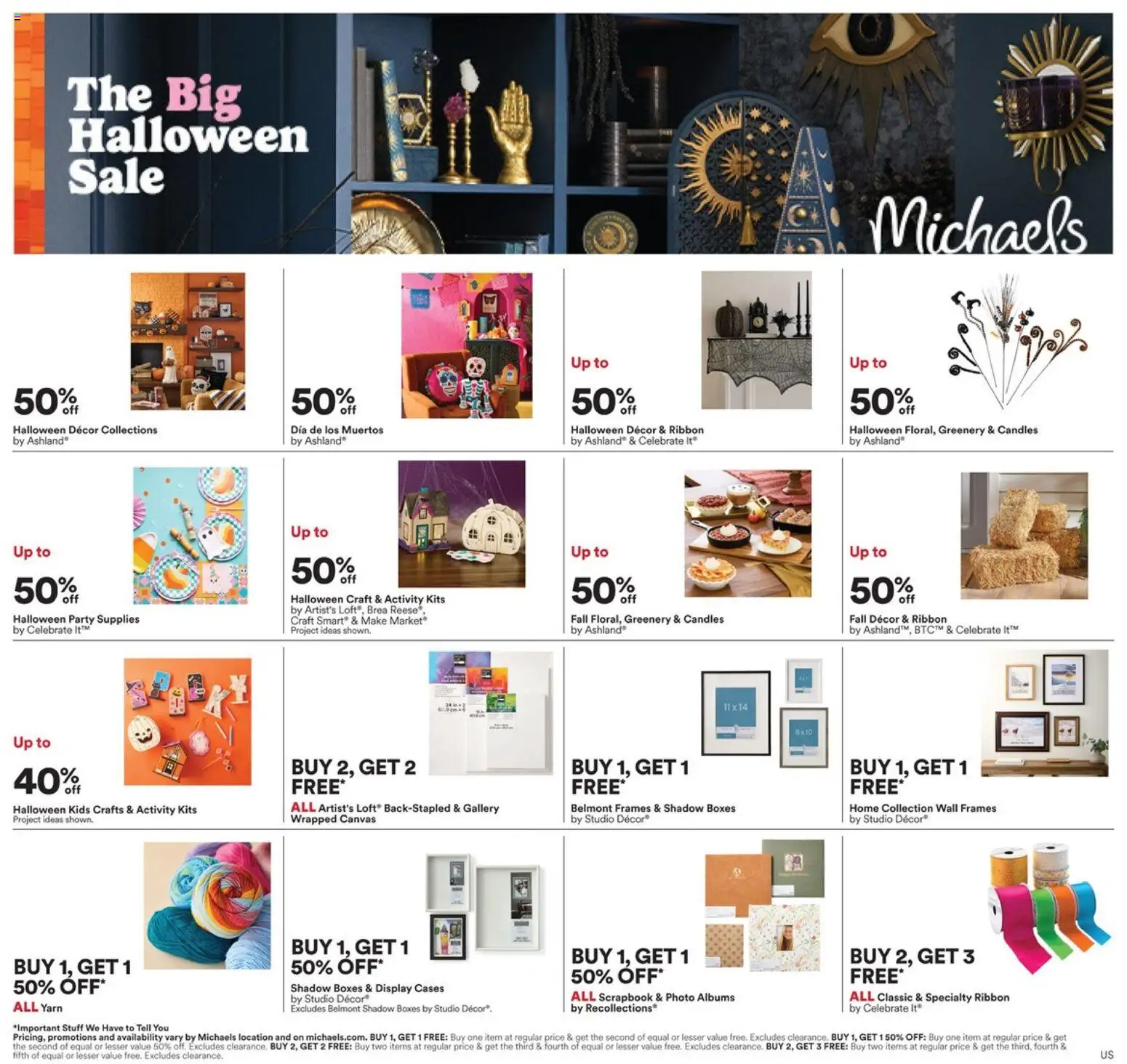 Michaels weekly flyer / circulaire Flyer in Canada
