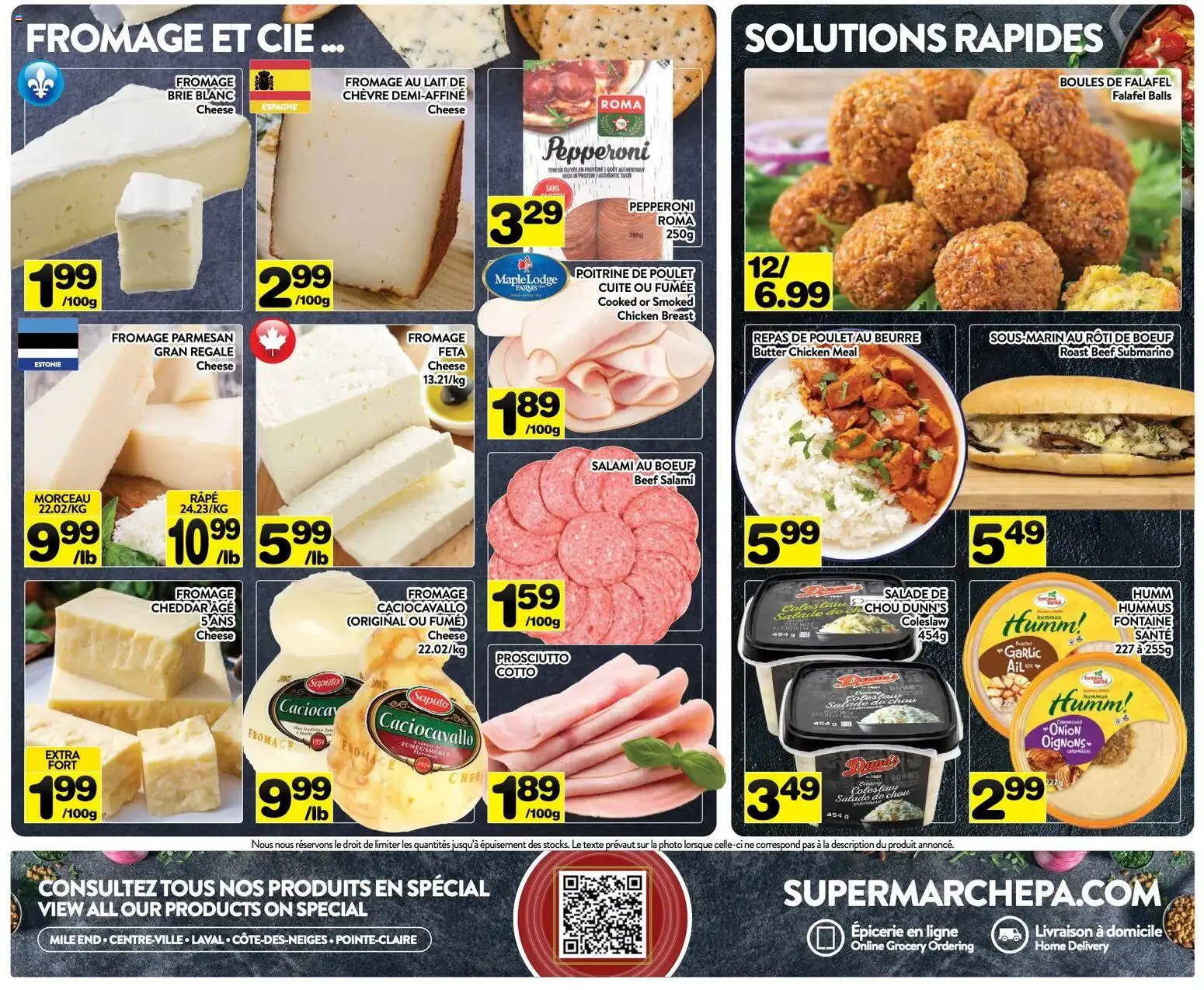 Pa Supermarché weekly flyer / circulaire Flyer in Canada