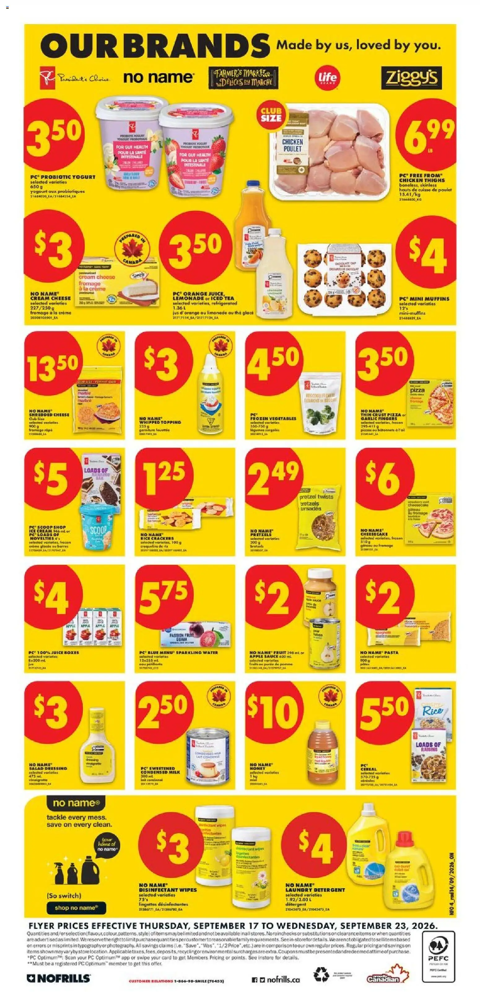No Frills weekly flyer / circulaire Flyer in Canada