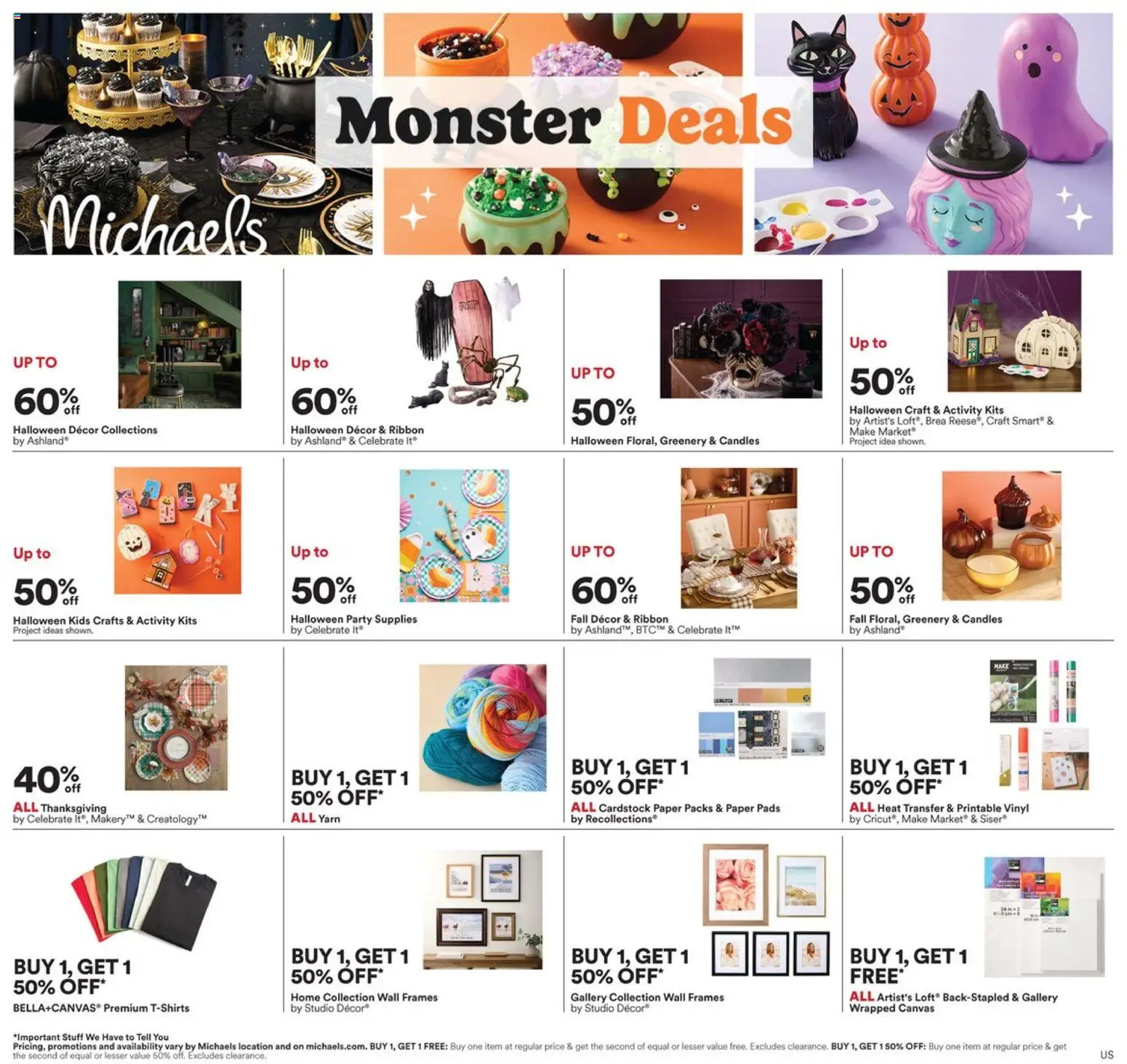 Michaels Weekly Ad Weekly Ad in United States