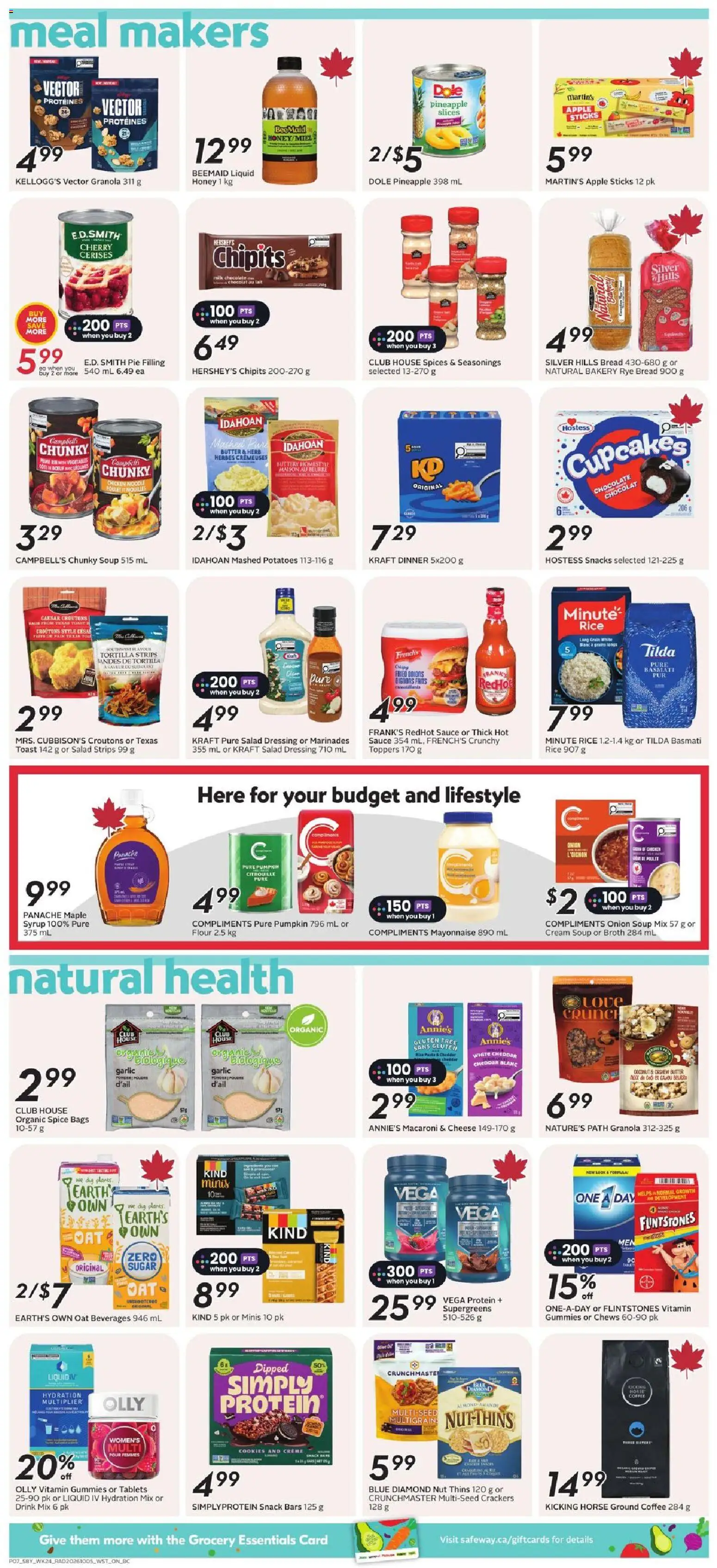 Safeway weekly flyer / circulaire Flyer in Canada