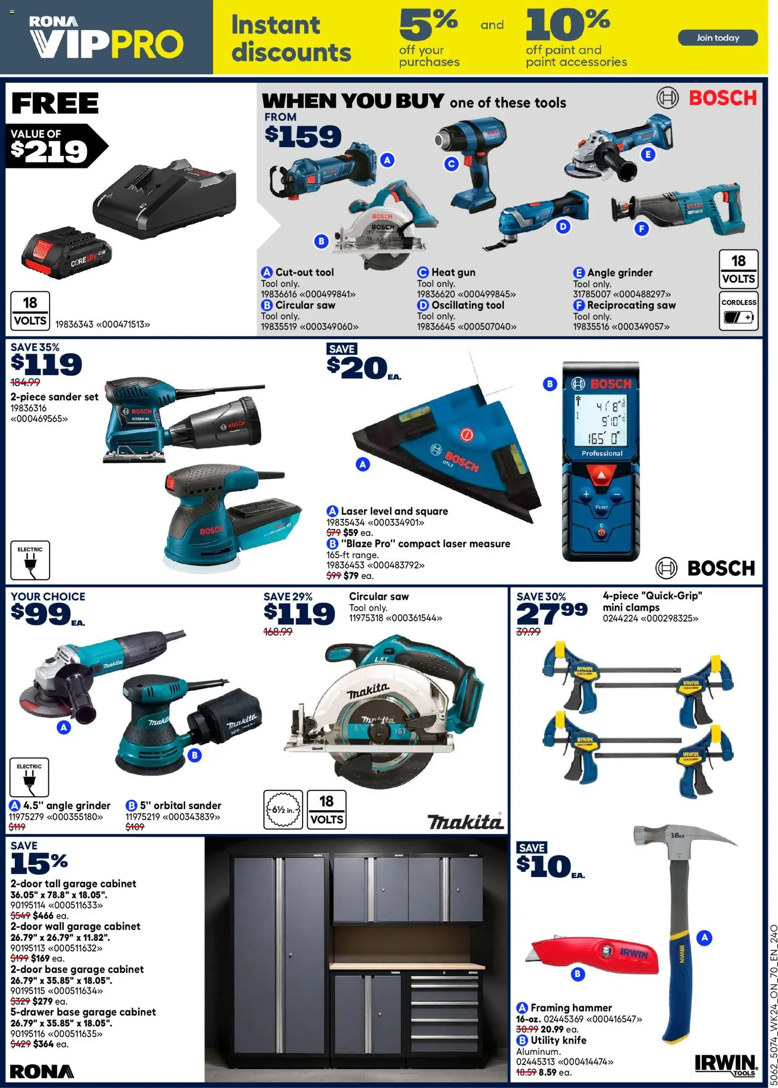 Rona Flyer from Jul 9, 2026 - Unlock Huge Savings | Canada