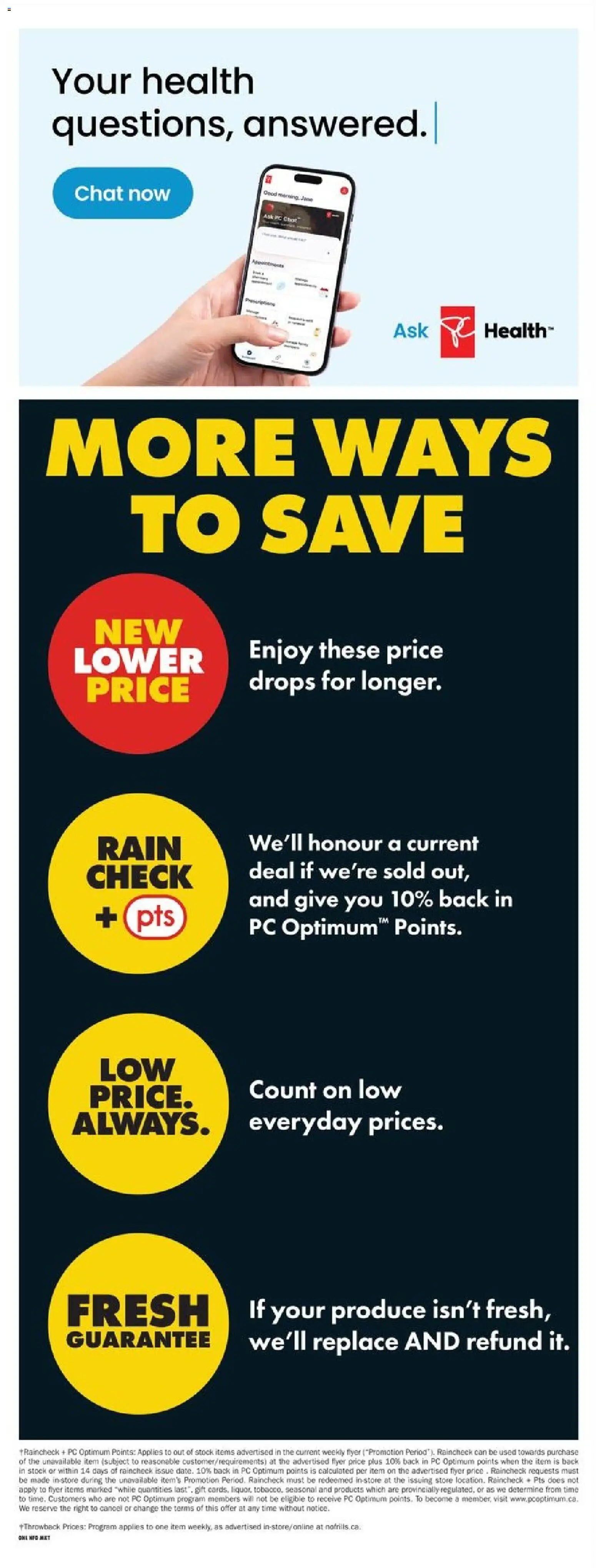 No Frills weekly flyer / circulaire Flyer in Canada