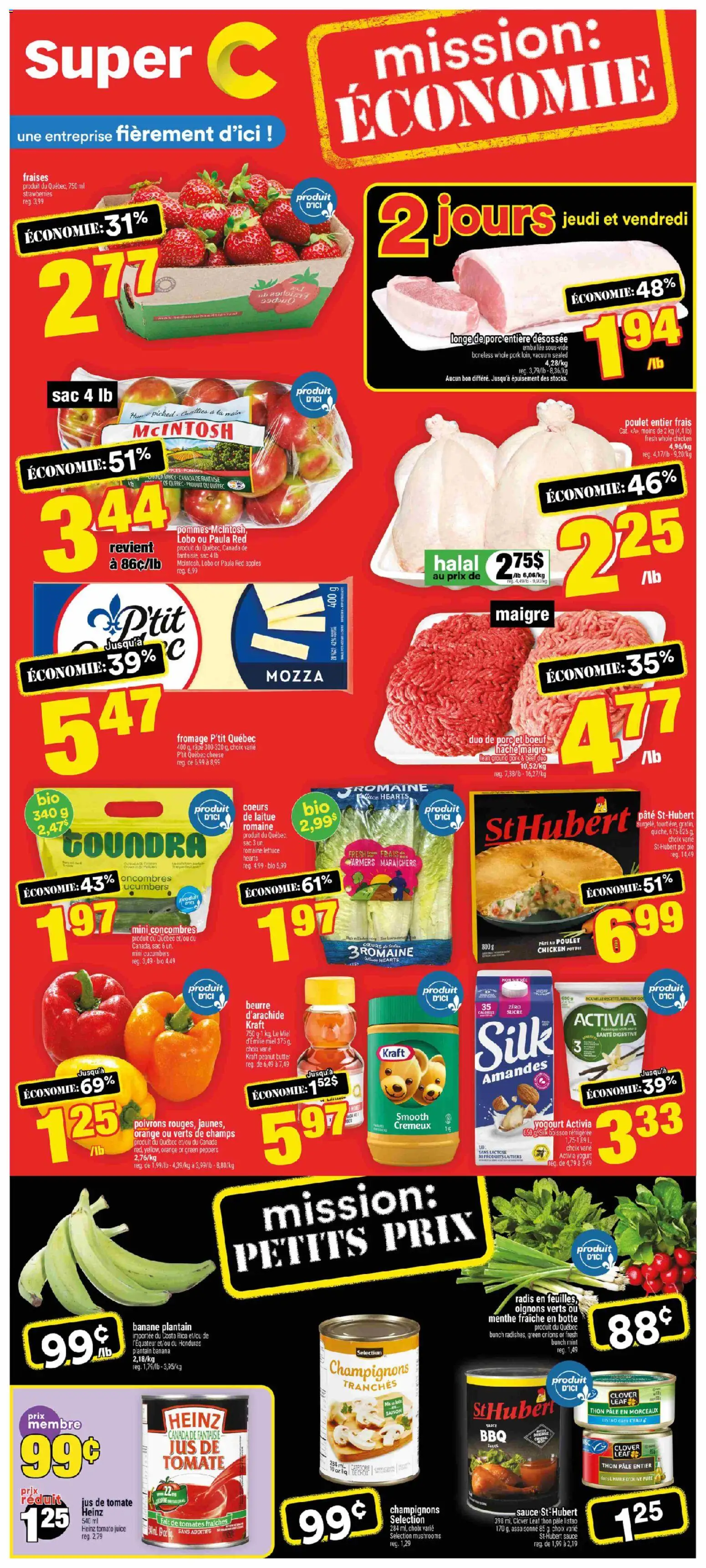 Super C weekly flyer / circulaire Flyer in Canada
