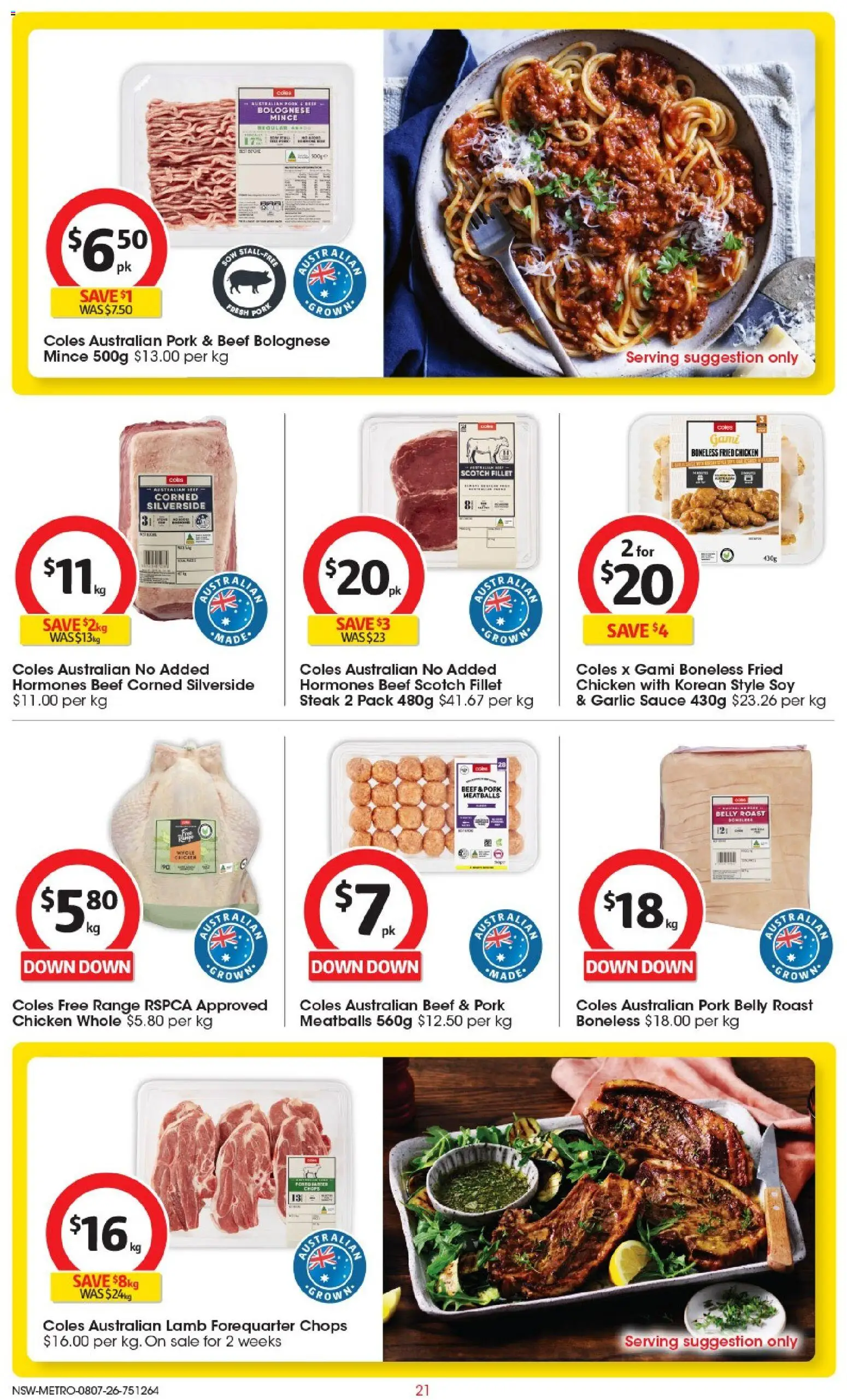 Latest Coles catalogue valid from 08/07/2026 is available here?Save now! | Australia