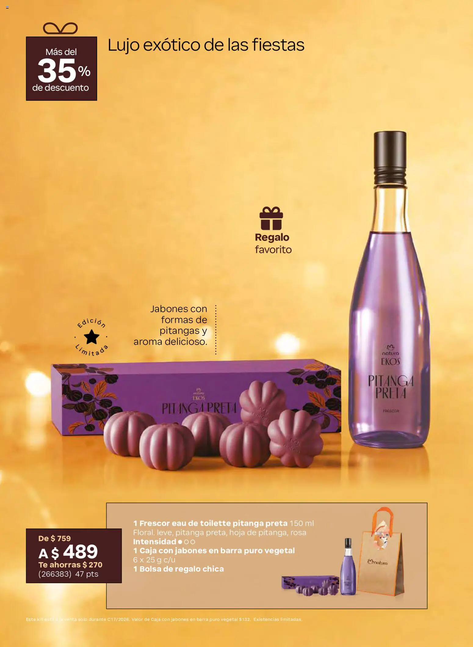 Natura campaña 17 2026 Folleto in México