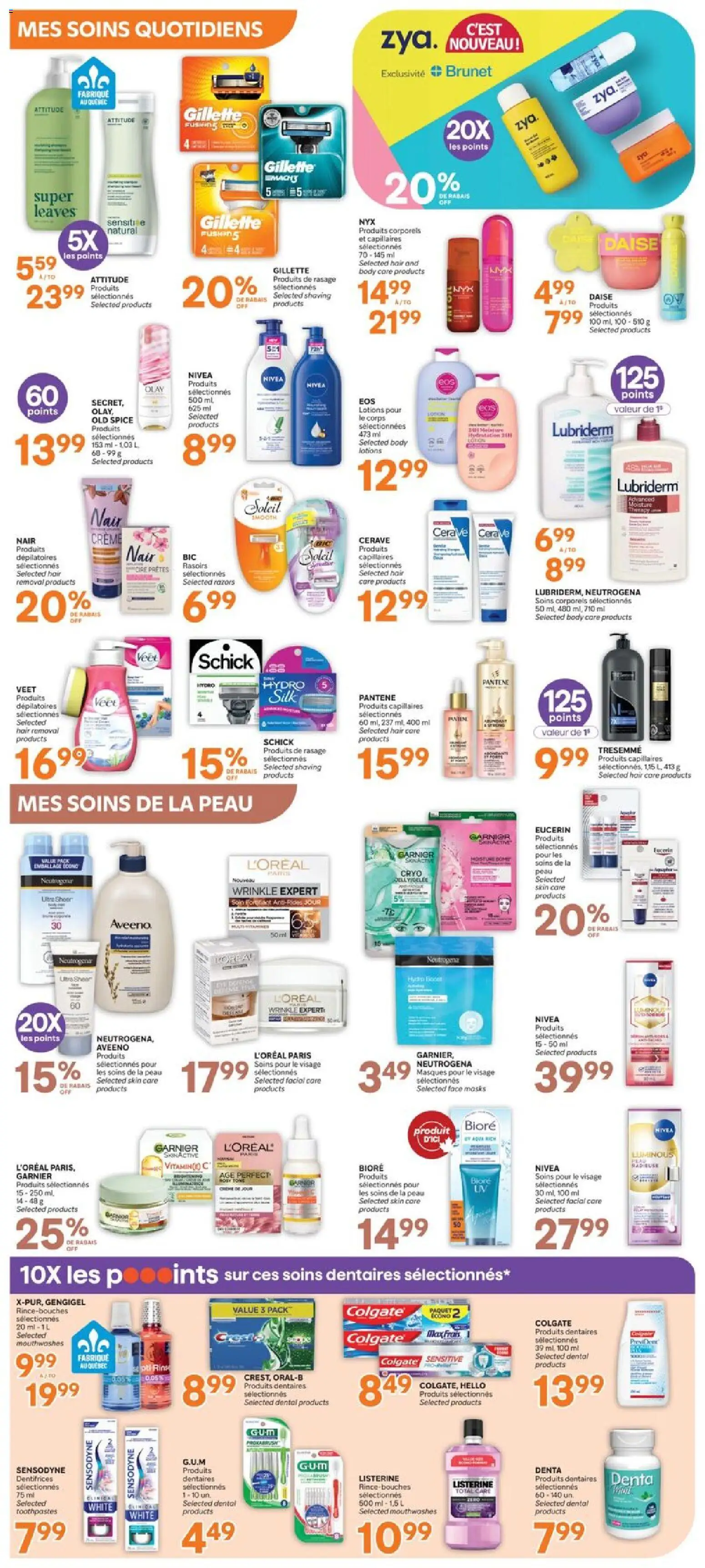 Brunet weekly flyer / circulaire Flyer in Canada