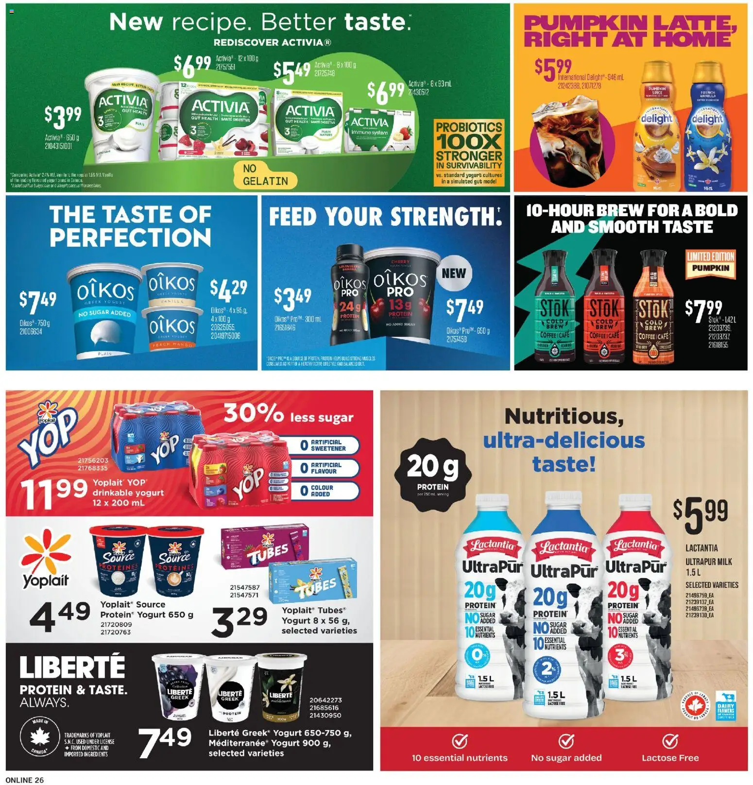 Fortinos weekly flyer / circulaire Flyer in Canada