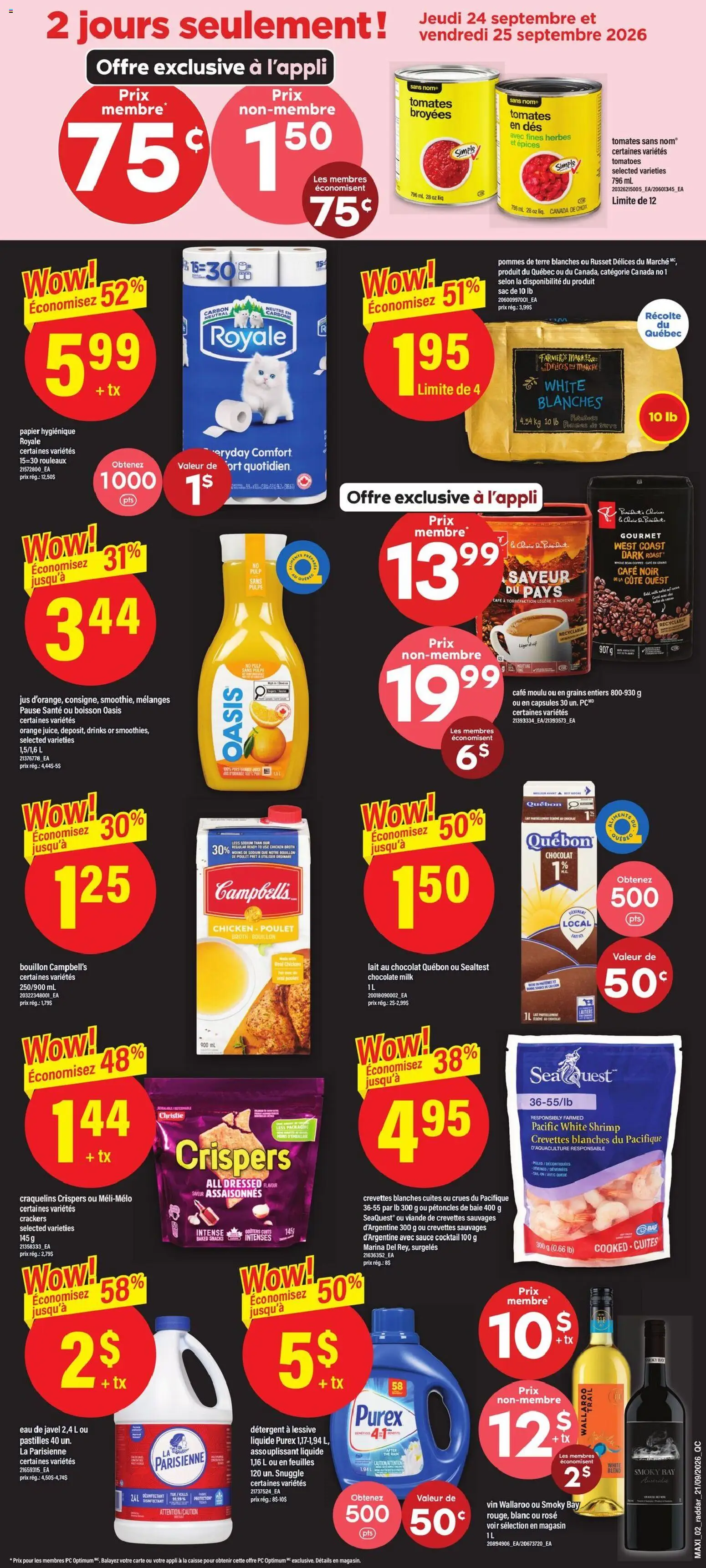 Maxi weekly flyer / circulaire Flyer in Canada
