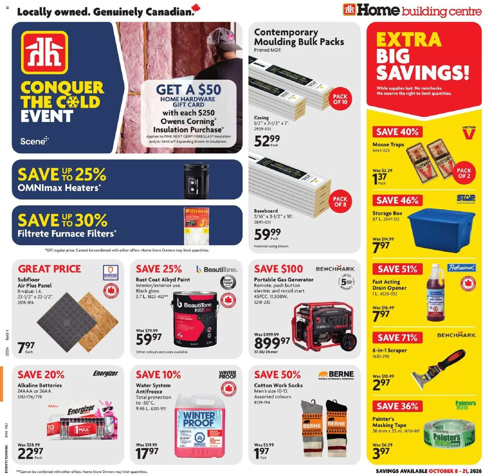Home Hardware weekly flyer / circulaire Flyer in Canada
