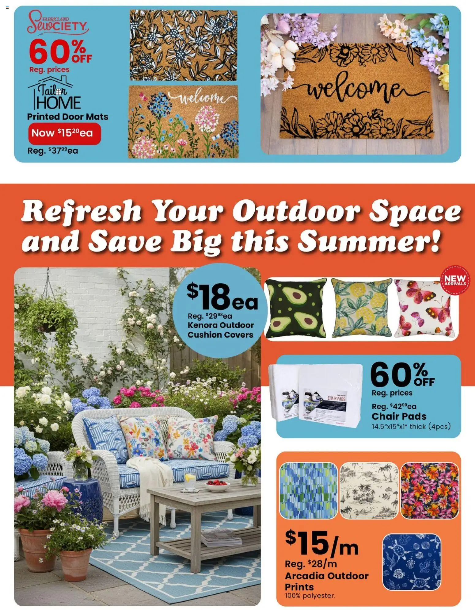 Fabricland Flyer from Jul 2, 2026 - Unlock Huge Savings | Canada