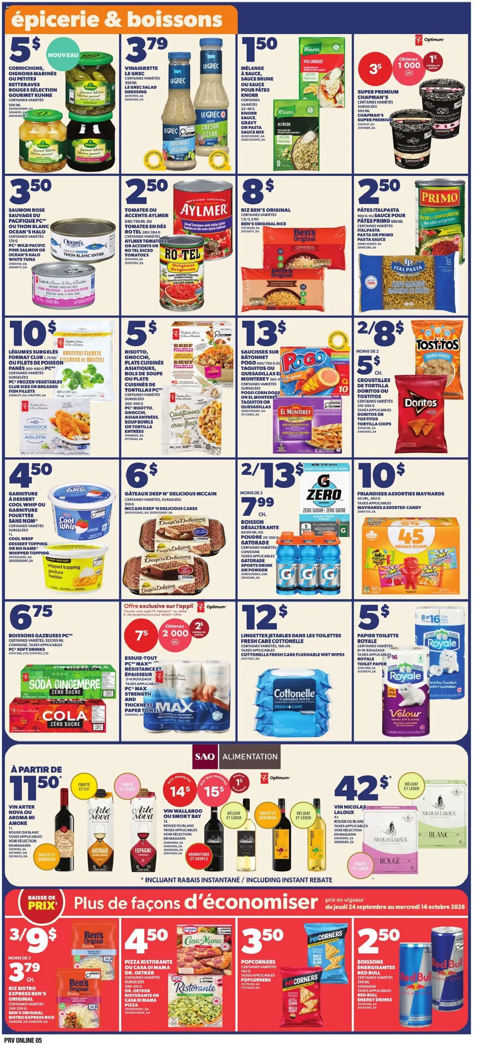 Provigo weekly flyer / circulaire Flyer in Canada