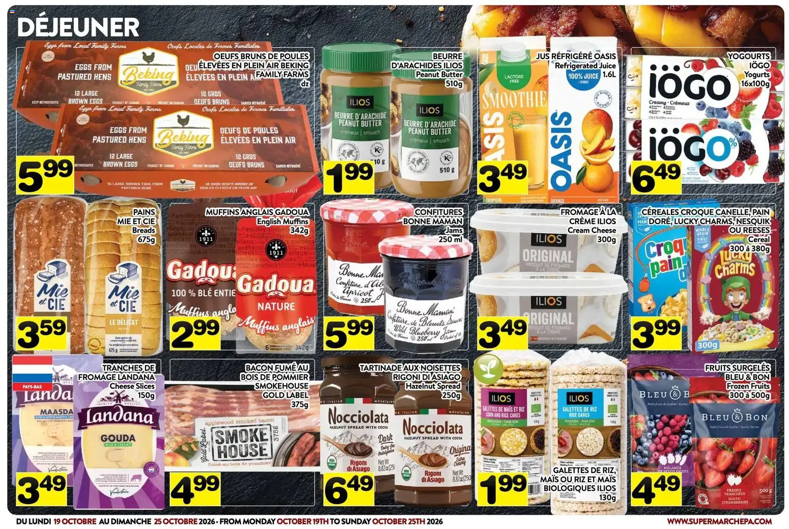 Pa Supermarché weekly flyer / circulaire Flyer in Canada