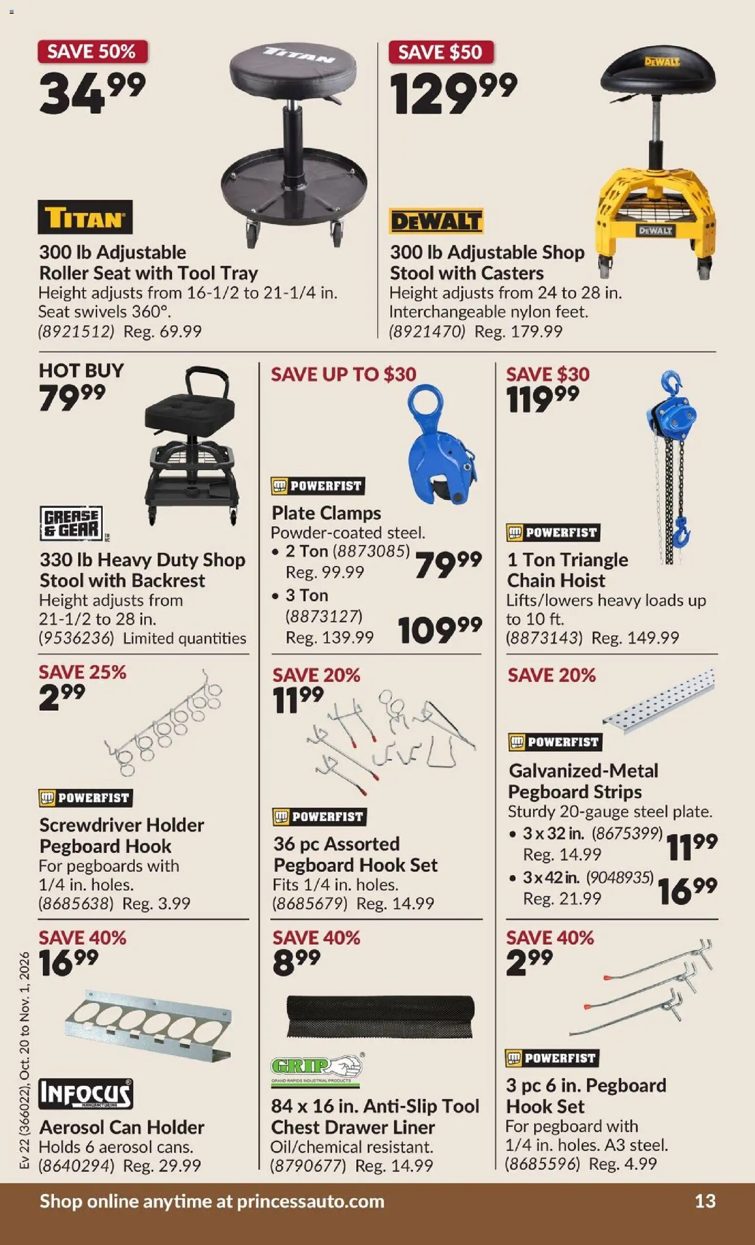 Princess Auto flyer - 2 Week Sale! Flyer in Canada