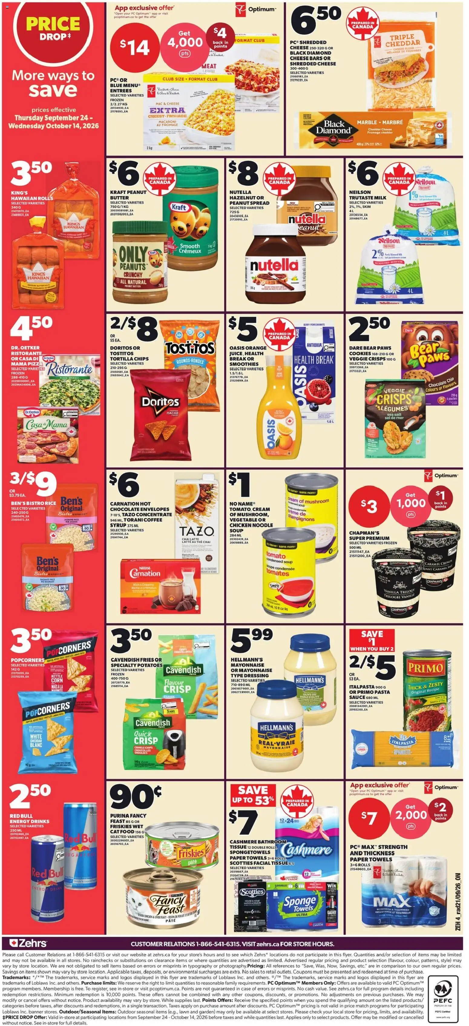Zehrs weekly flyer / circulaire Flyer in Canada