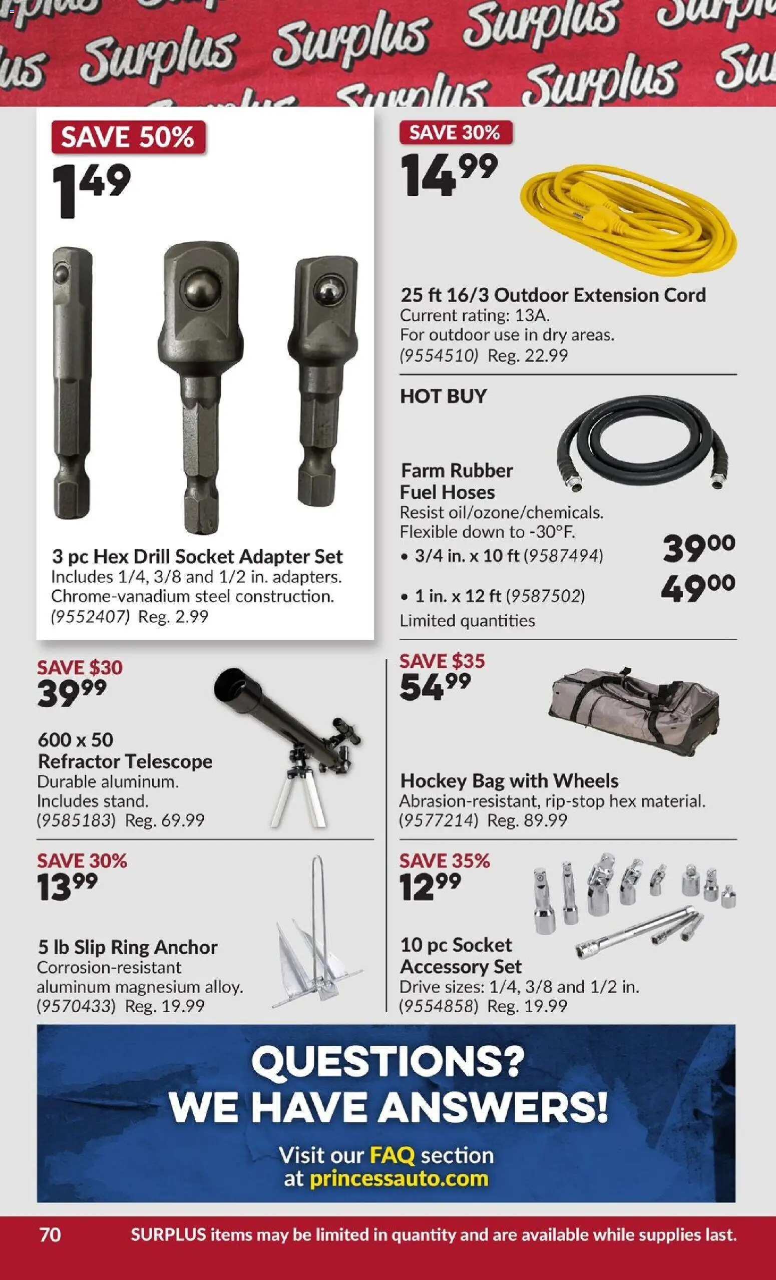 Princess Auto Flyer from Jun 30, 2026 - Unlock Huge Savings | Canada