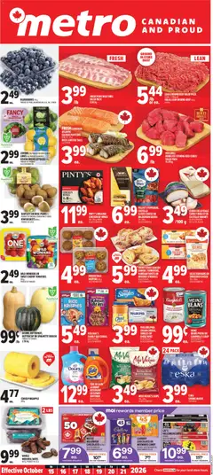Metro Metro weekly flyer / circulaire