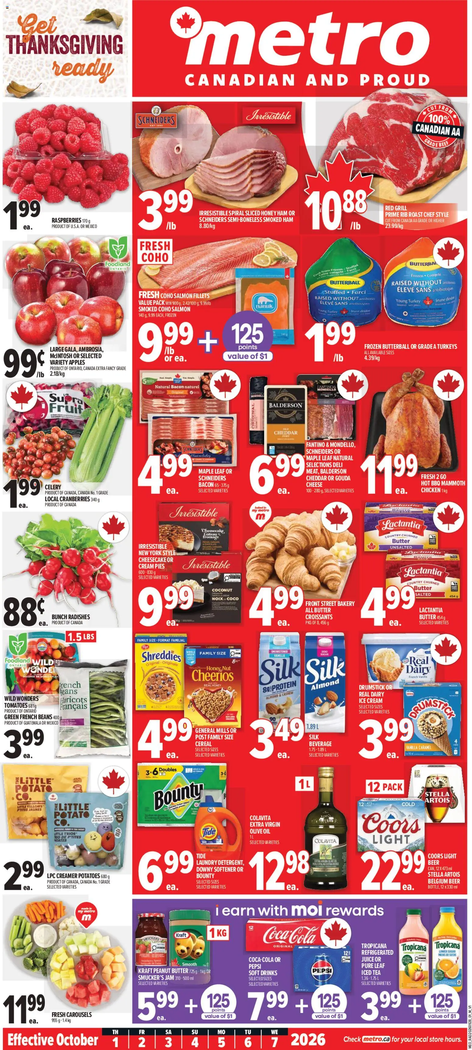 Metro weekly flyer / circulaire Flyer in Canada