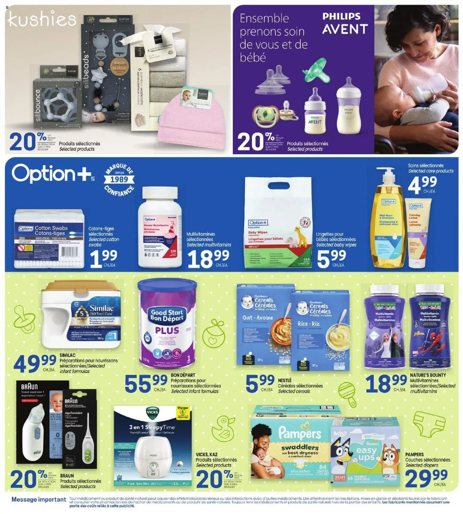 Uniprix weekly flyer / circulaire Flyer in Canada