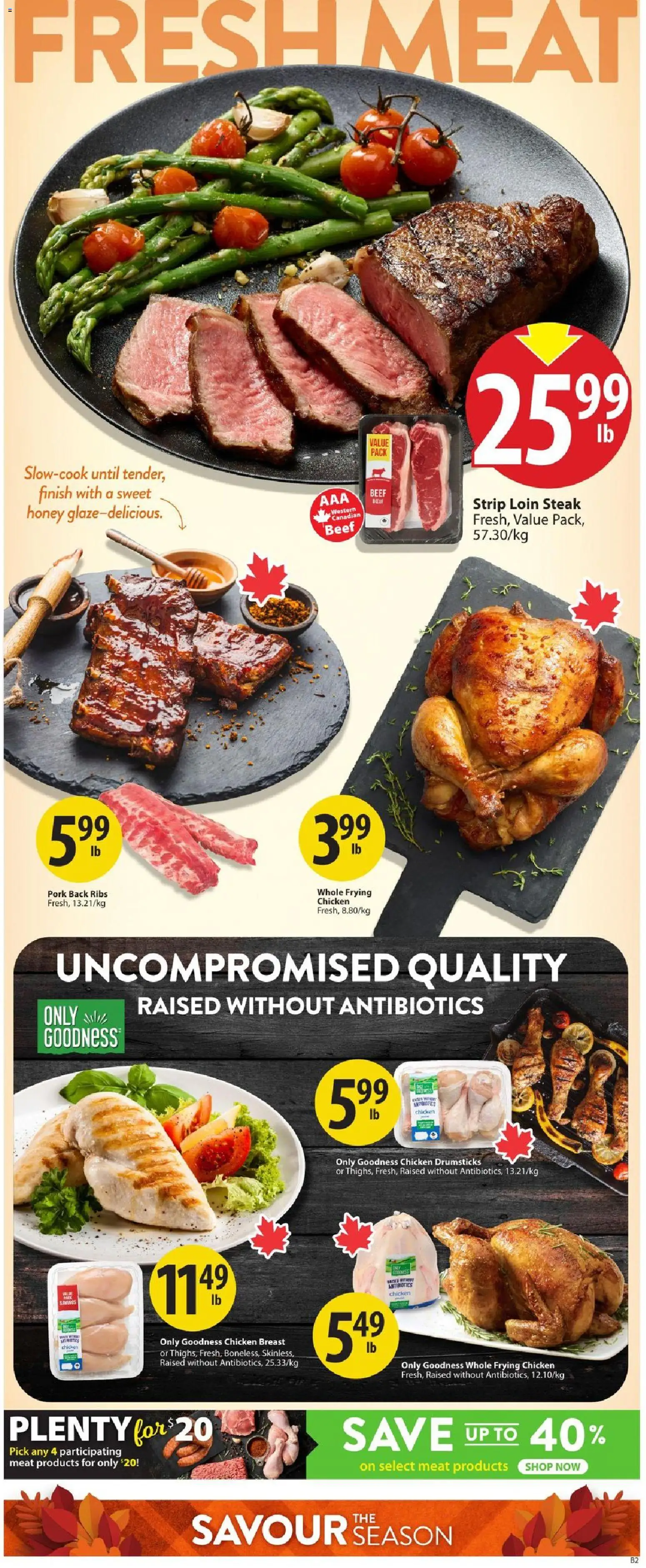 Save on foods weekly flyer / circulaire Flyer in Canada