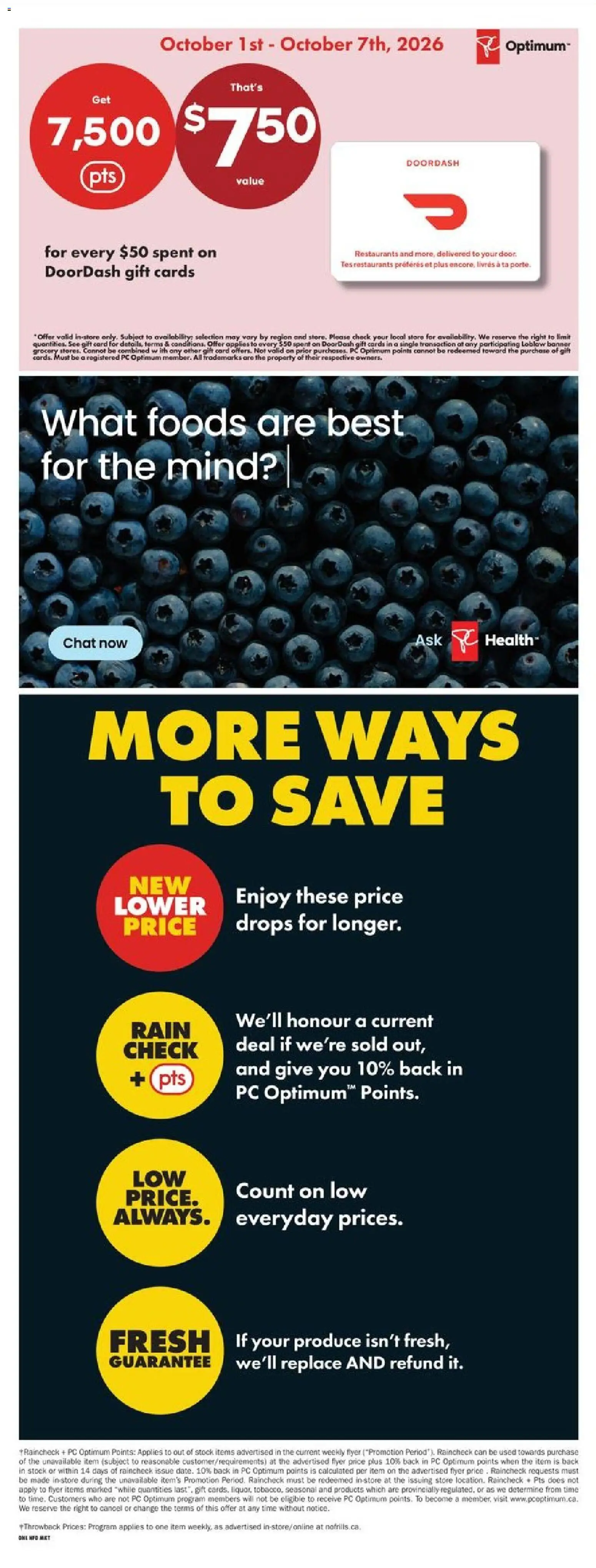 No Frills weekly flyer / circulaire Flyer in Canada