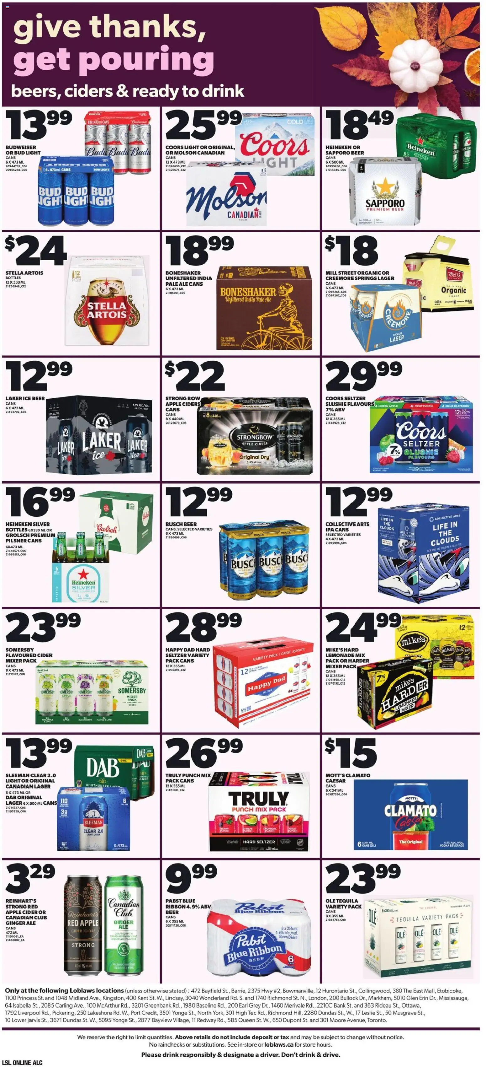 Loblaws weekly flyer / circulaire Flyer in Canada
