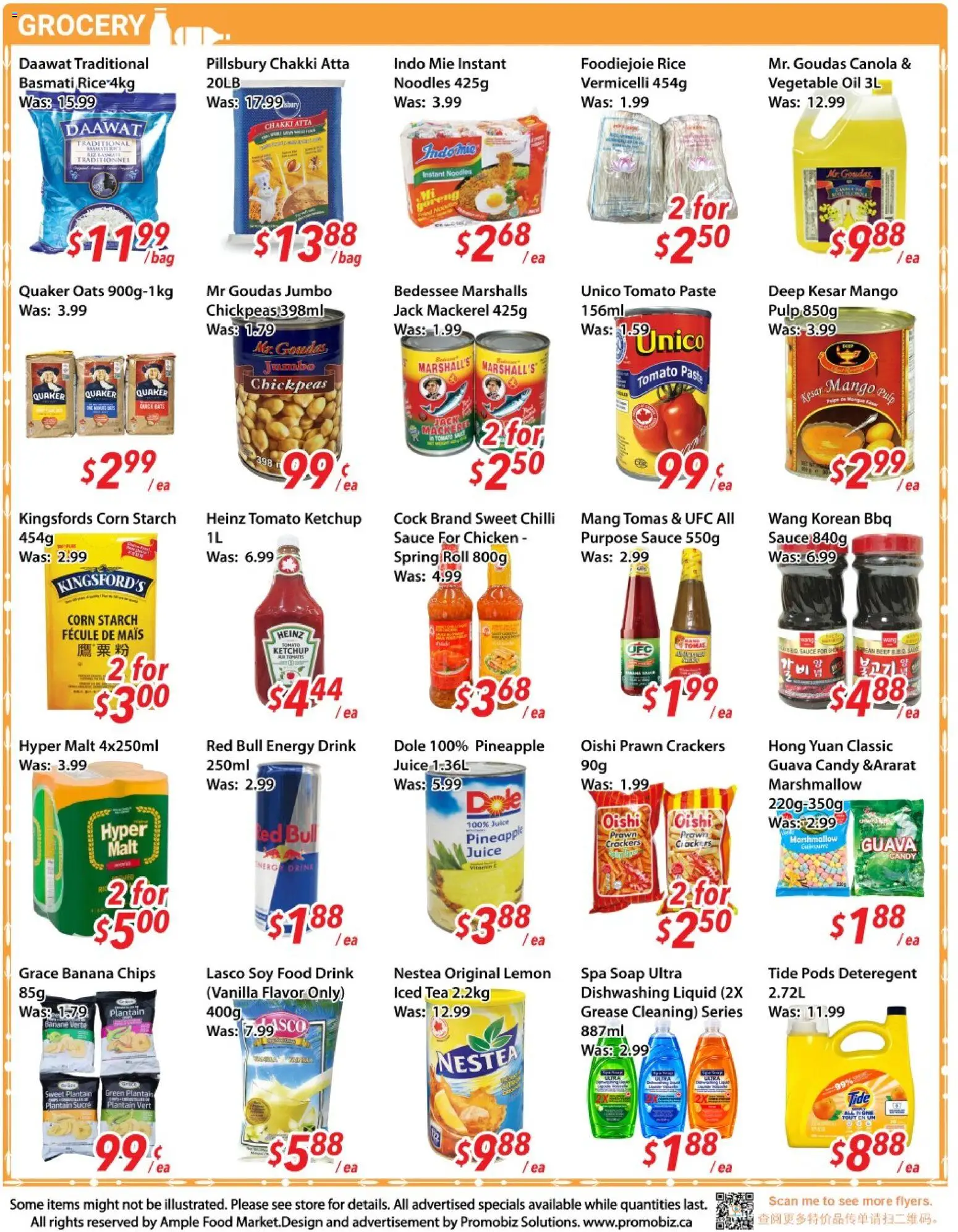 Ample Food Market weekly flyer / circulaire Flyer in Canada
