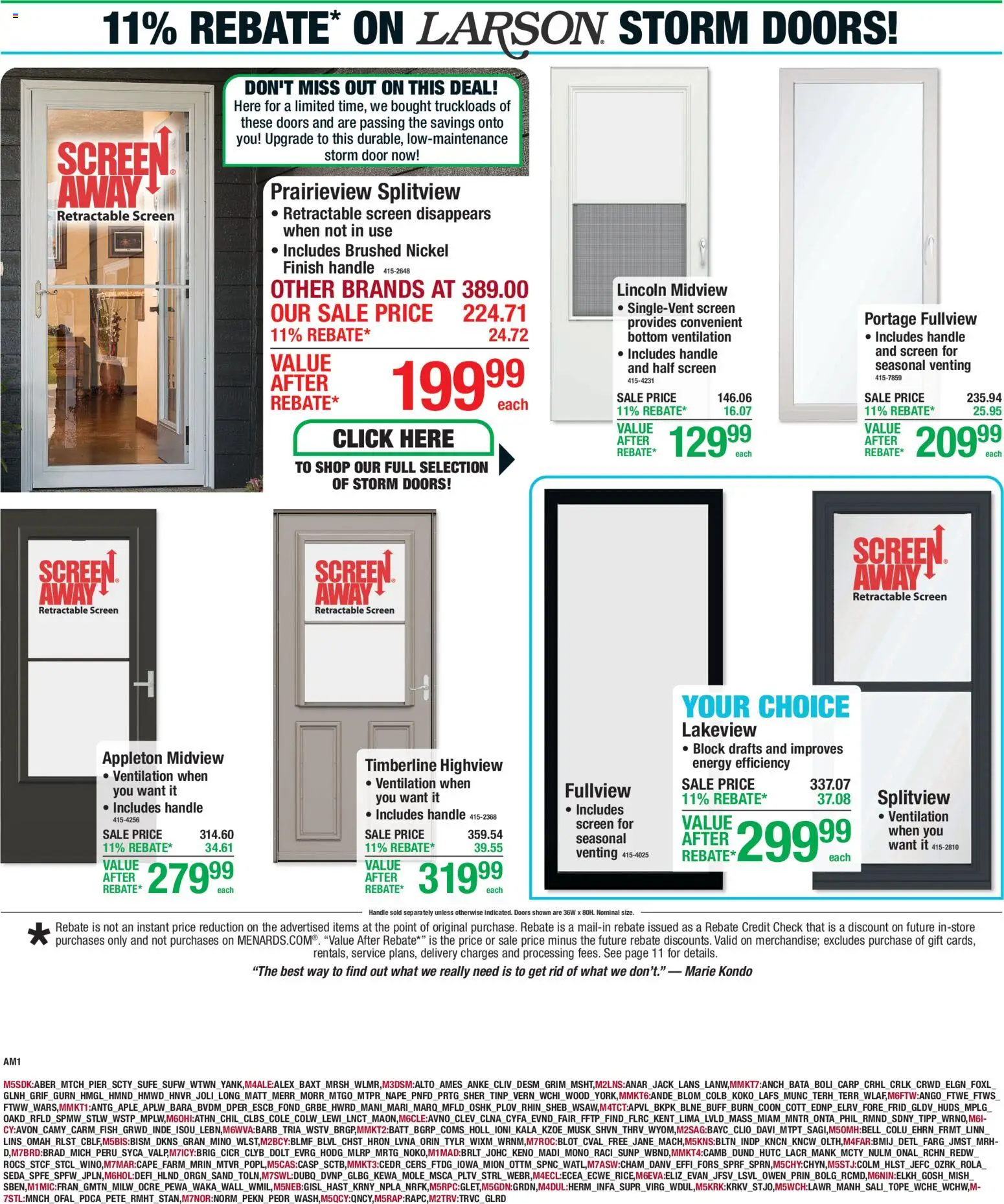 Menards Weekly Ad Weekly Ad in United States
