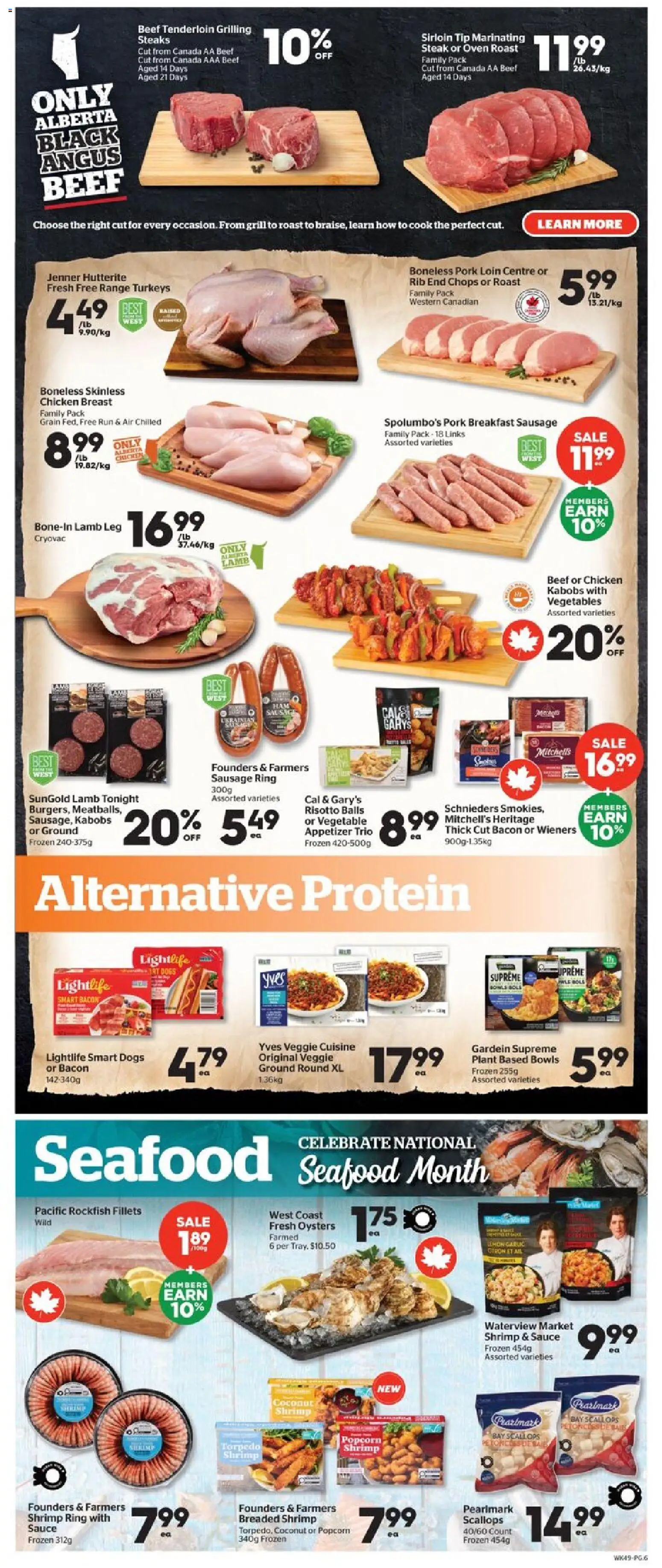 Calgary Co-op weekly flyer / circulaire Flyer in Canada