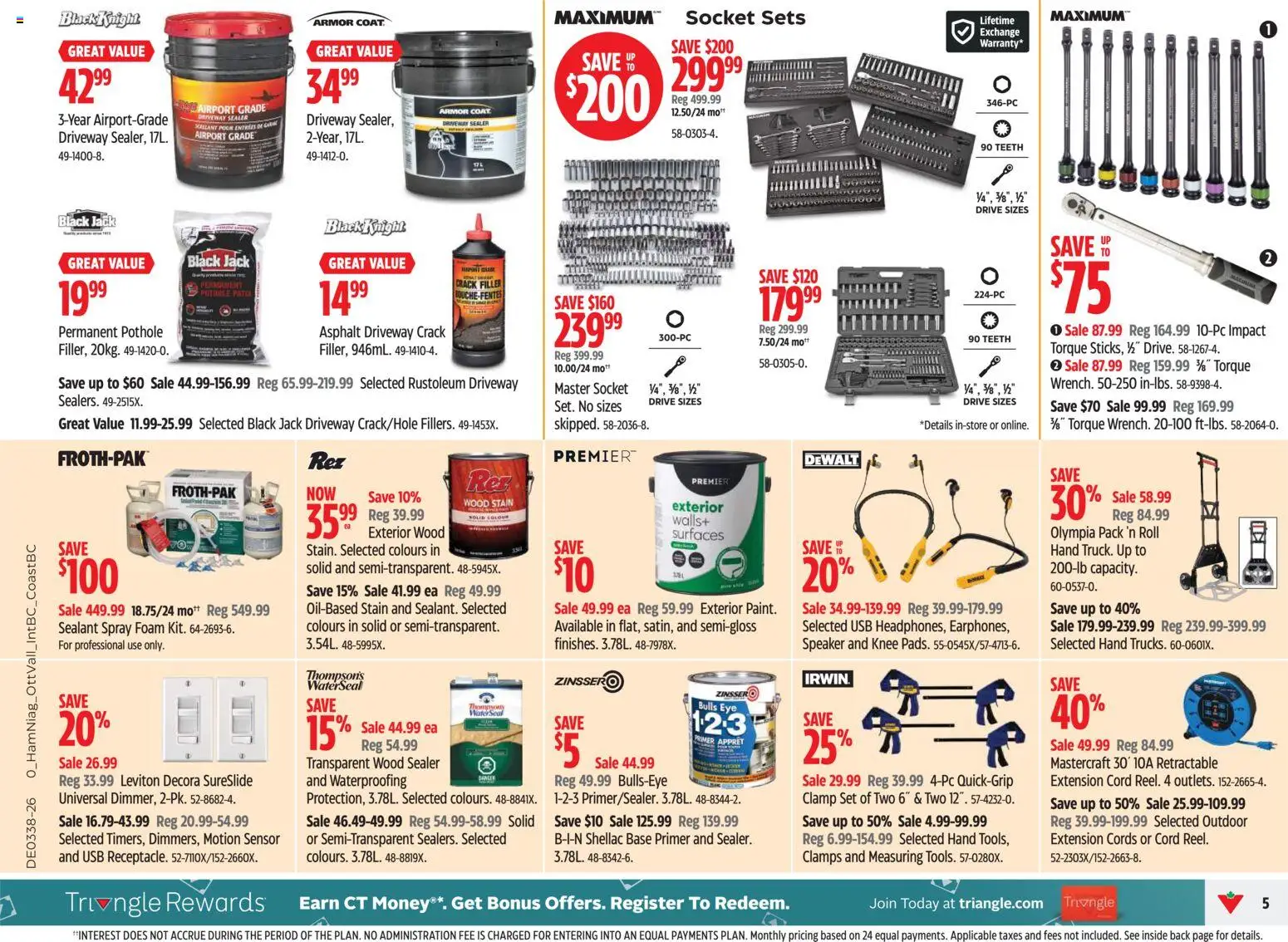 Canadian Tire weekly flyer Flyer in Canada