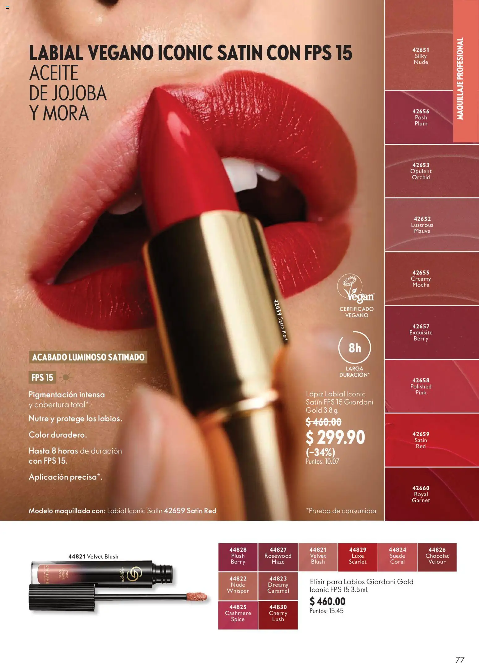 Oriflame campaña 14 2026 Folleto in México