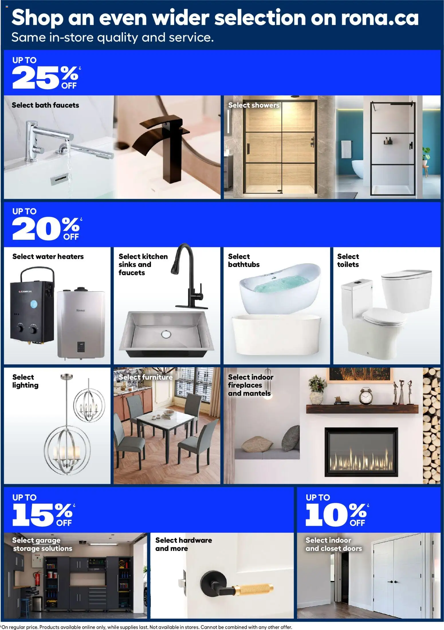 Rona weekly flyer Flyer in Canada