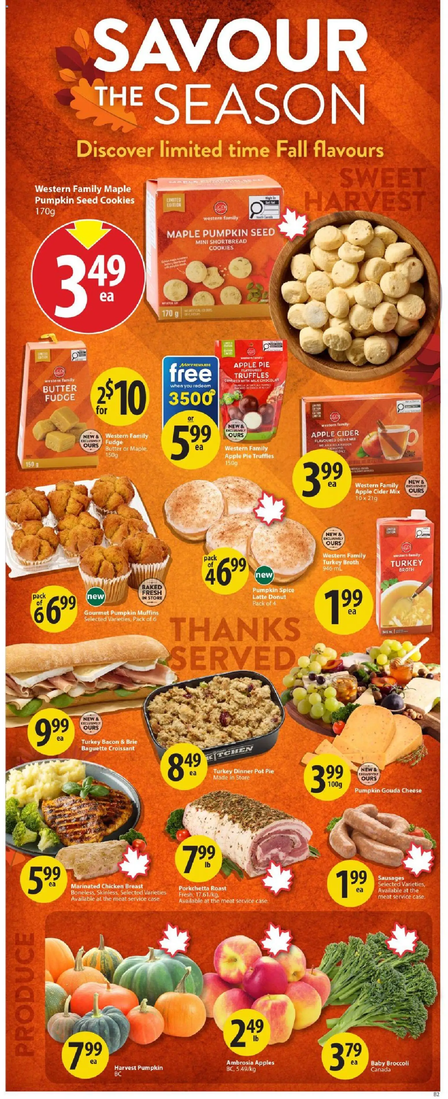 Save on foods weekly flyer / circulaire Flyer in Canada