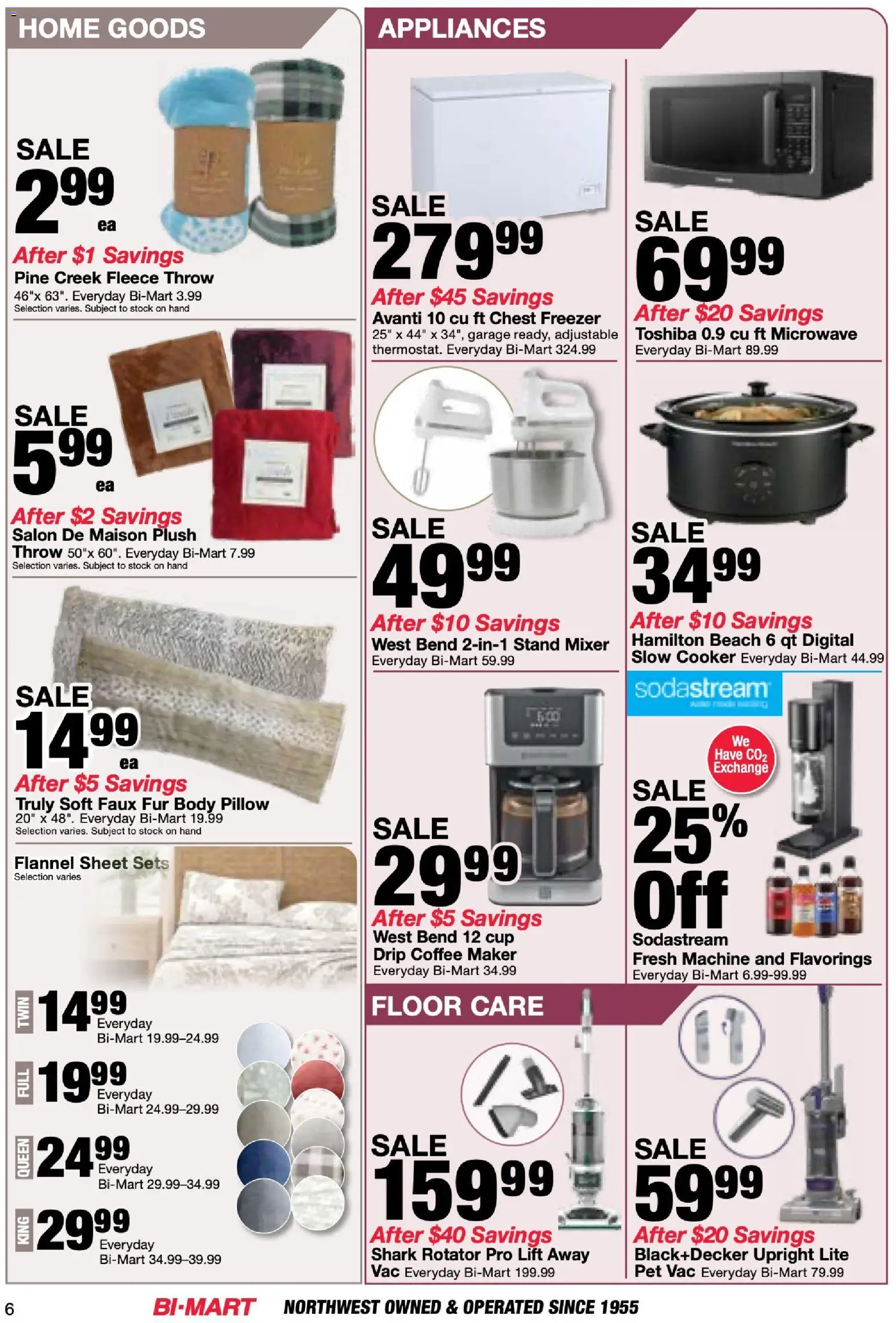 Bi-Mart Membership Savings Book Weekly Ad in United States