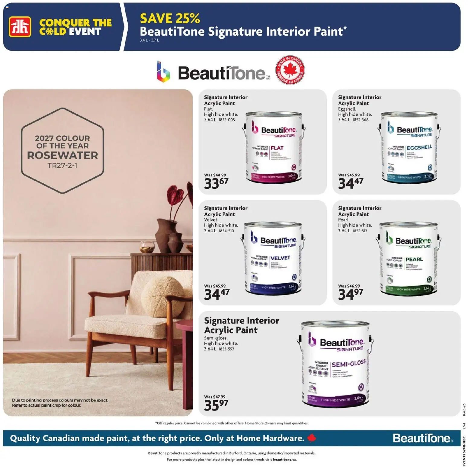 Home Hardware weekly flyer / circulaire Flyer in Canada