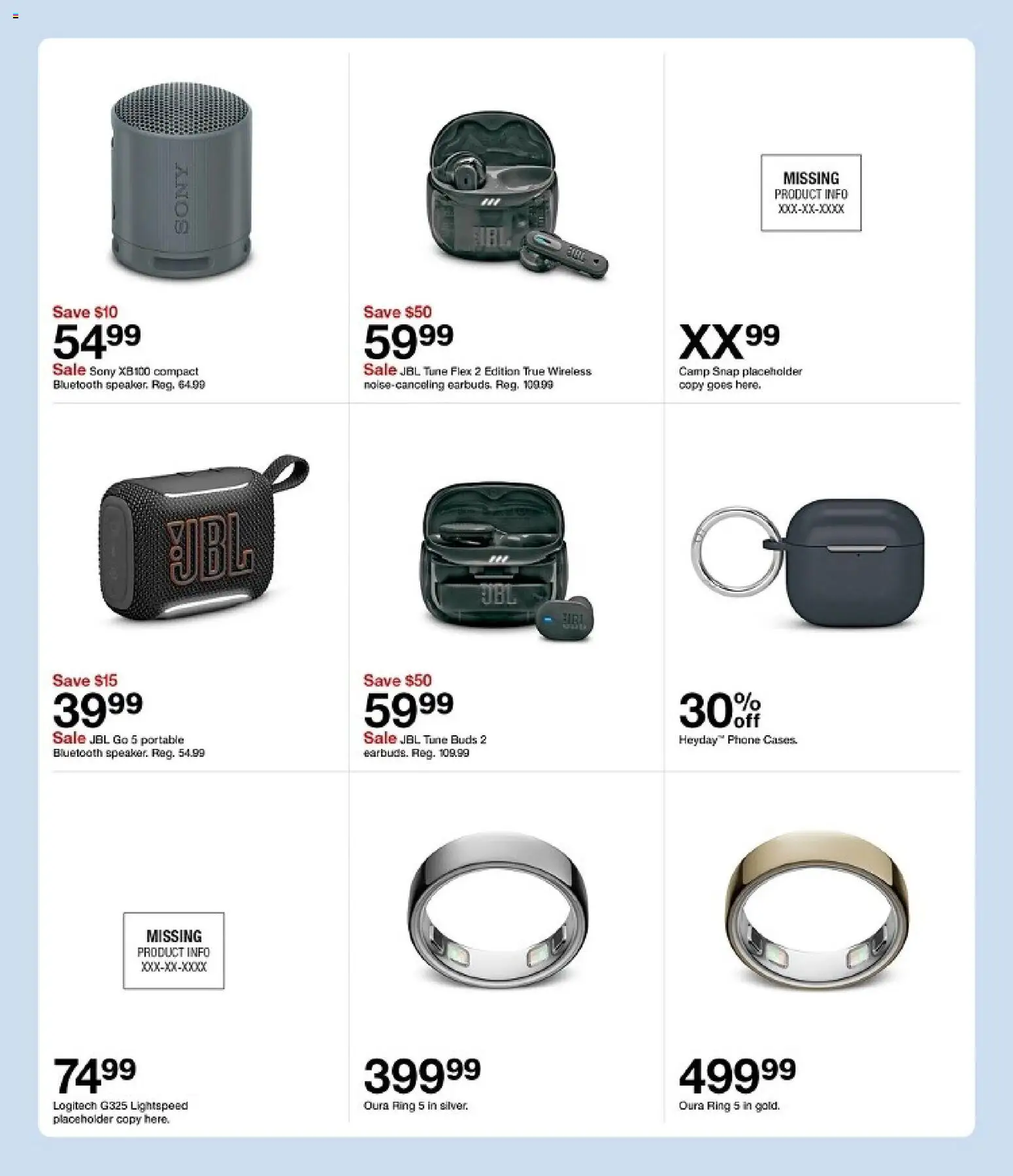 Target folleto Folleto in México