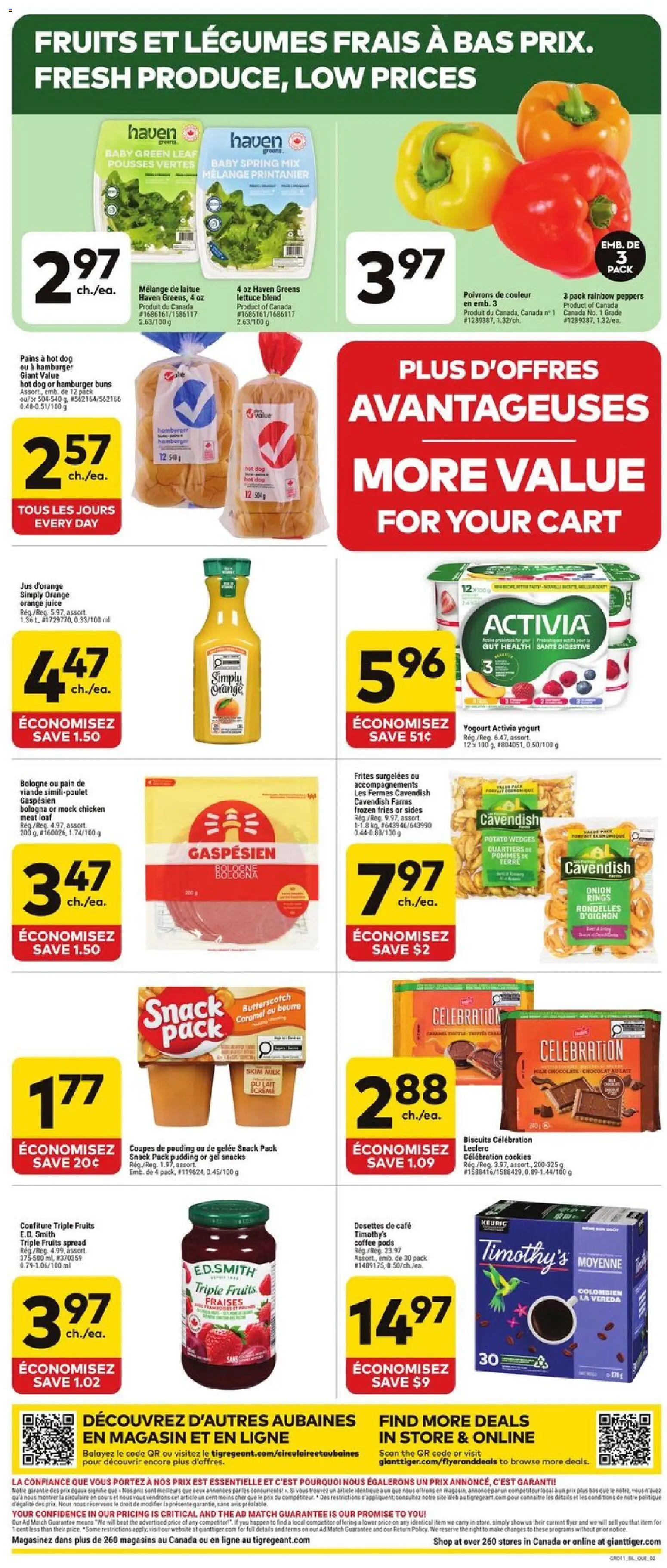 Giant Tiger weekly flyer / circulaire Flyer in Canada